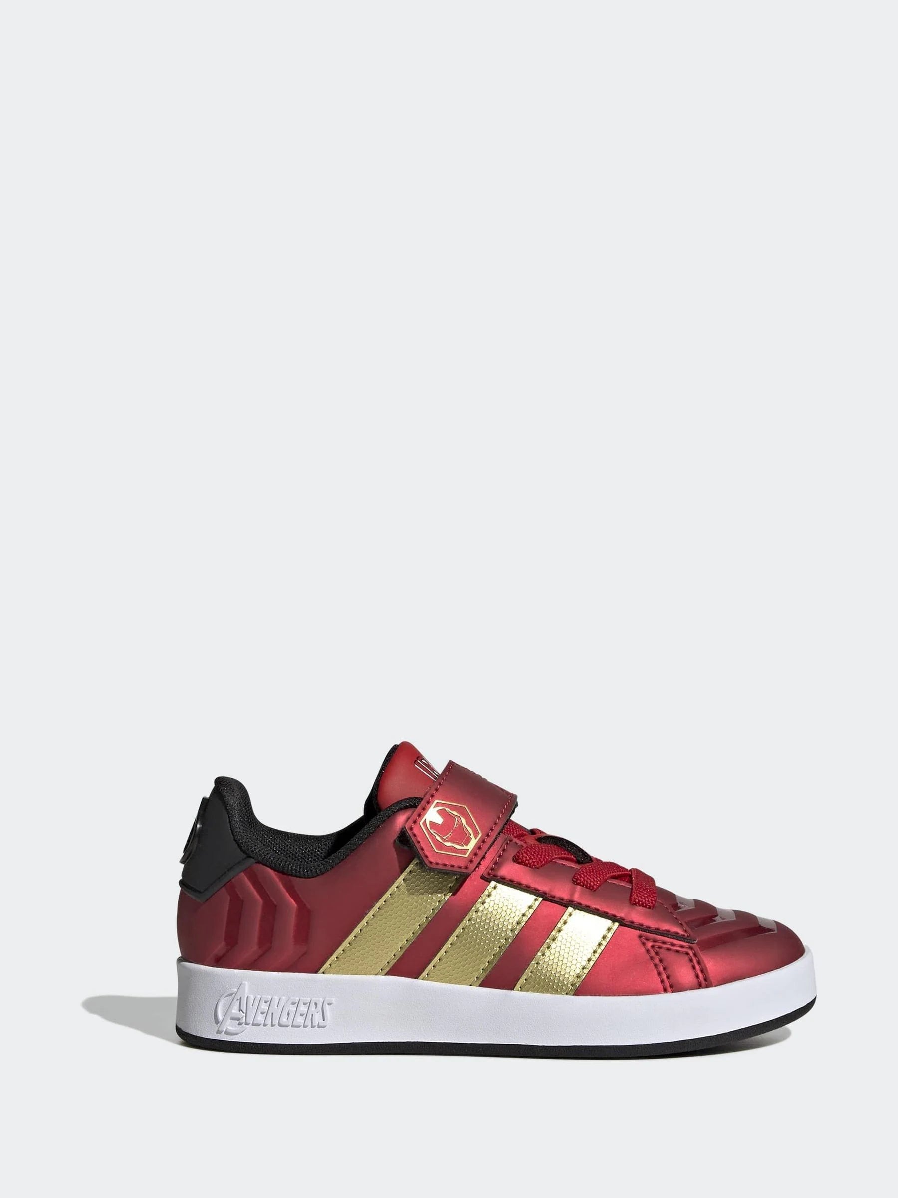 adidas Red Marvel Iron Man Grand Court Trainers