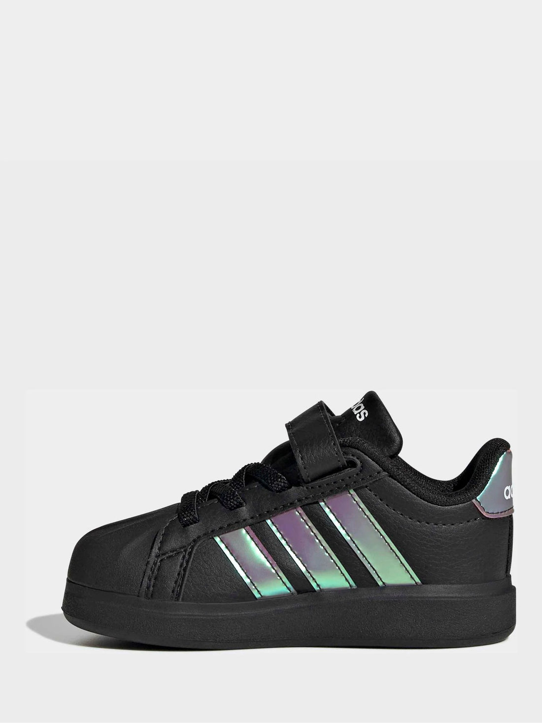 adidas Black Street Talk Infant Trainers