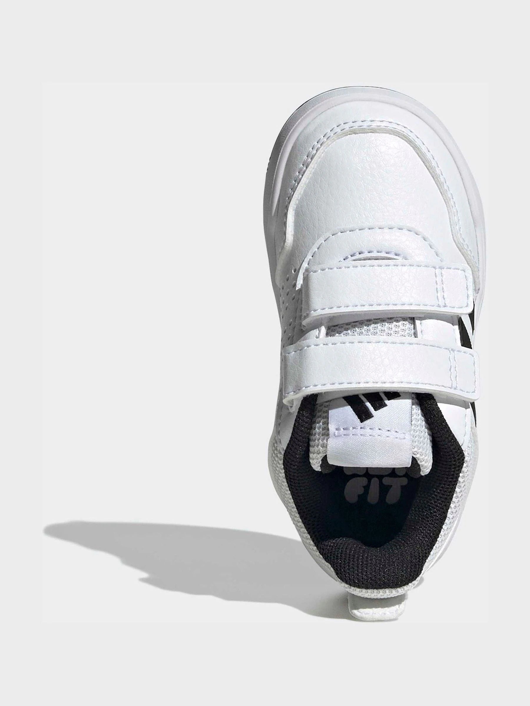 adidas White/Black Hook and Loop Tensaur Sport 3.0 Infant Trainers