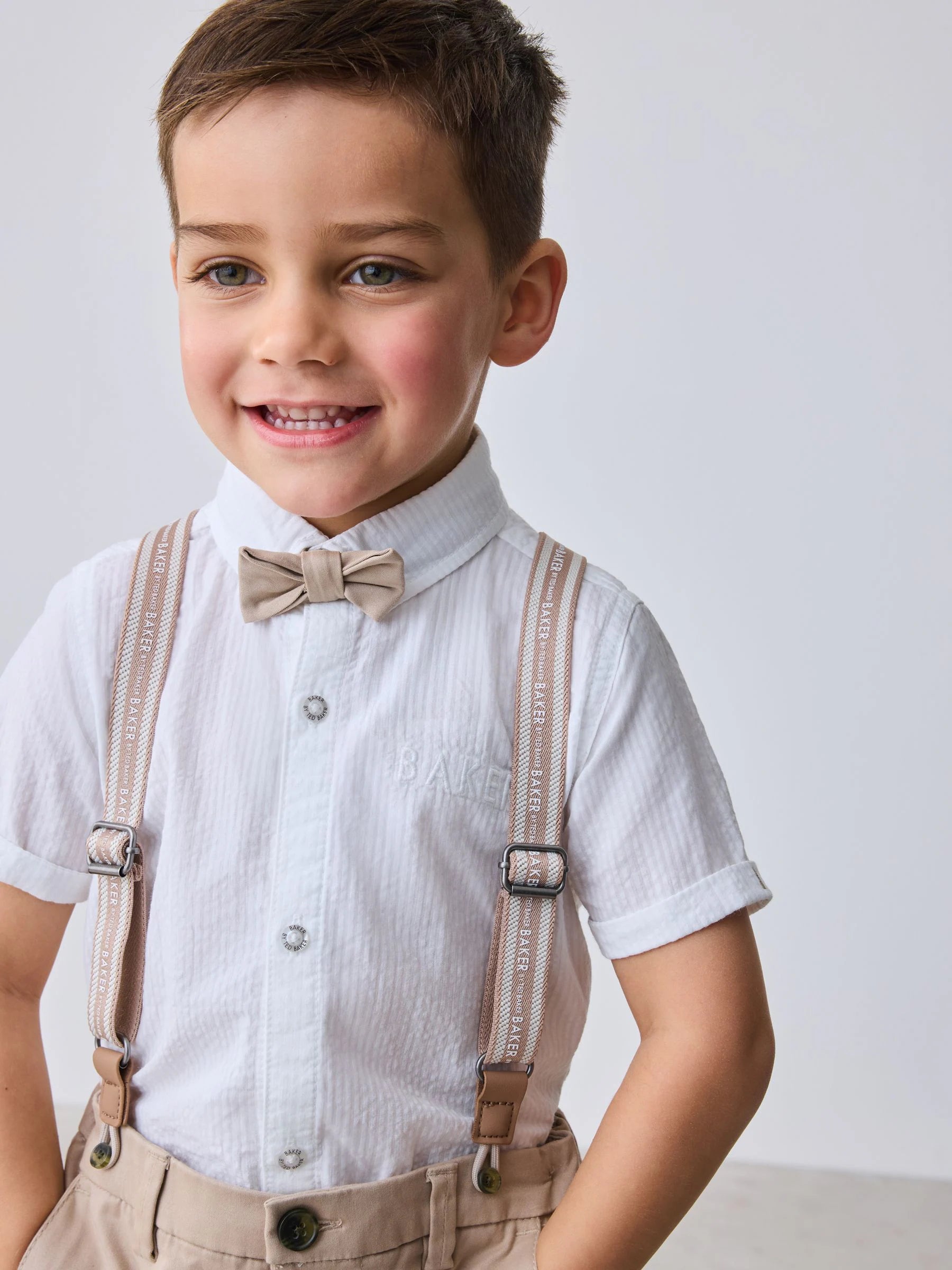 Baker by Ted Baker 3 Piece Shirt, Shorts and Braces Set