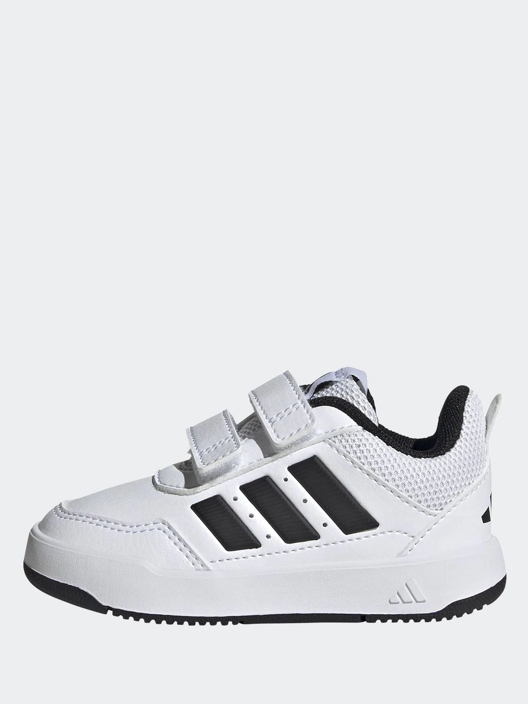 adidas White/Black Hook and Loop Tensaur Sport 3.0 Infant Trainers