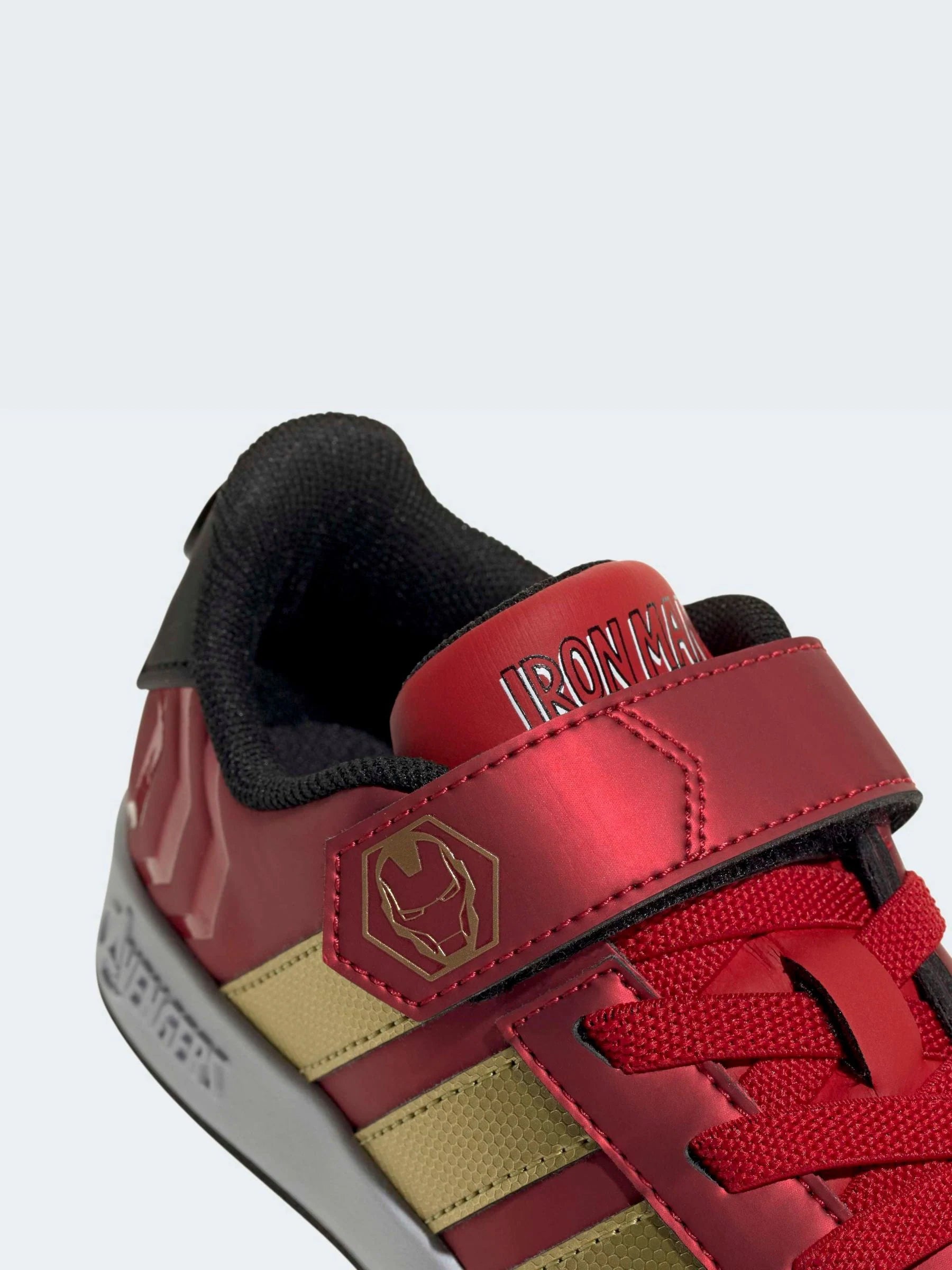 adidas Red Marvel Iron Man Grand Court Trainers
