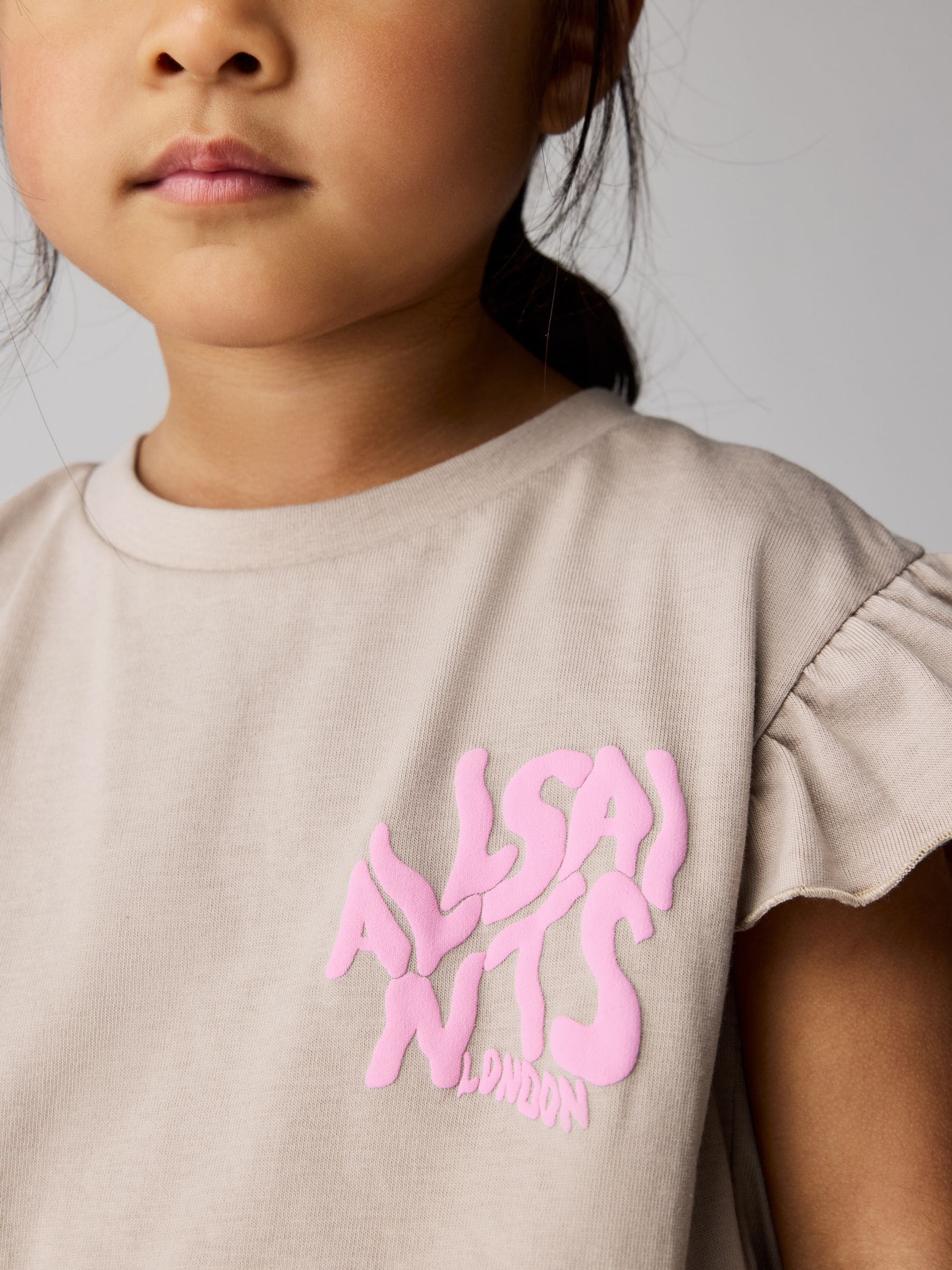 smALLSAINTS Leopard Orlando Frill T-Shirt and Sweat Short Younger Set