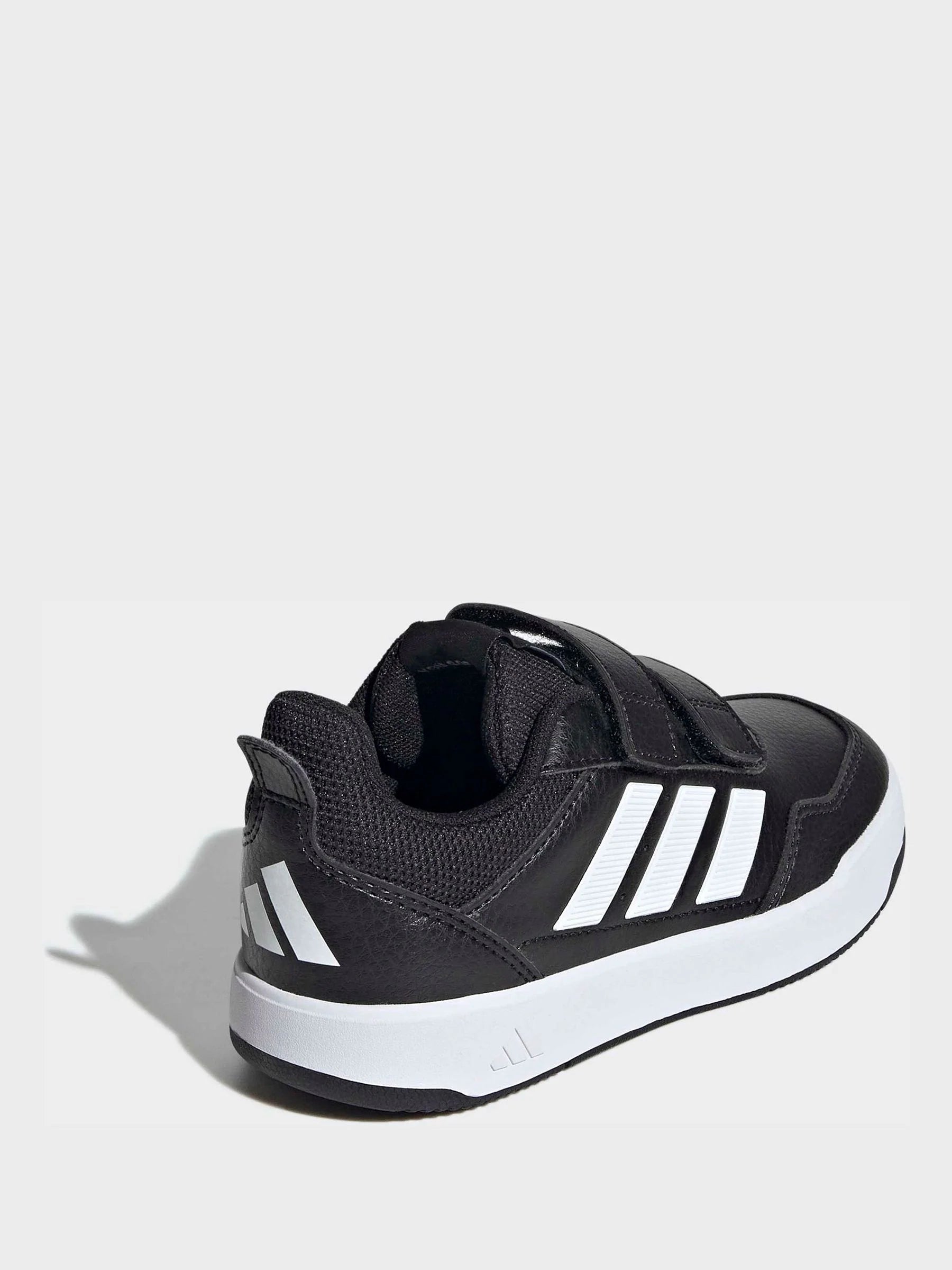 adidas Black/White Hook and Loop Tensaur Sport 3.0 Junior Trainers