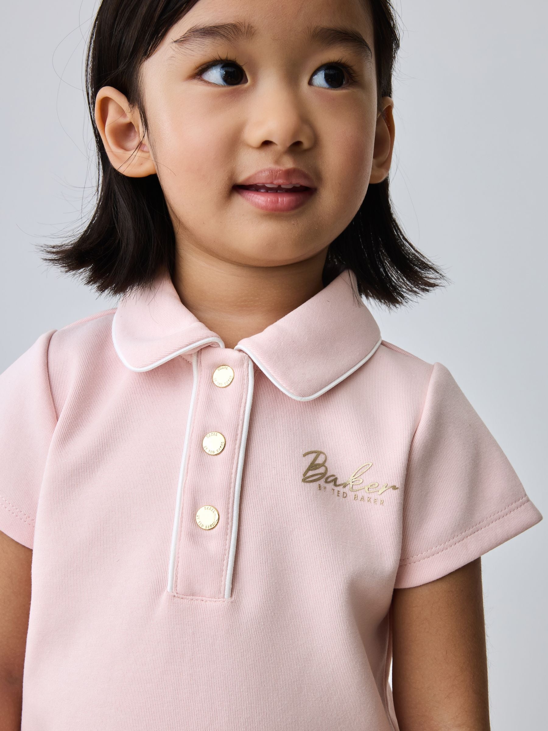 Baker by Ted Baker 2 Piece Tennis Polo Top & Skirt Set