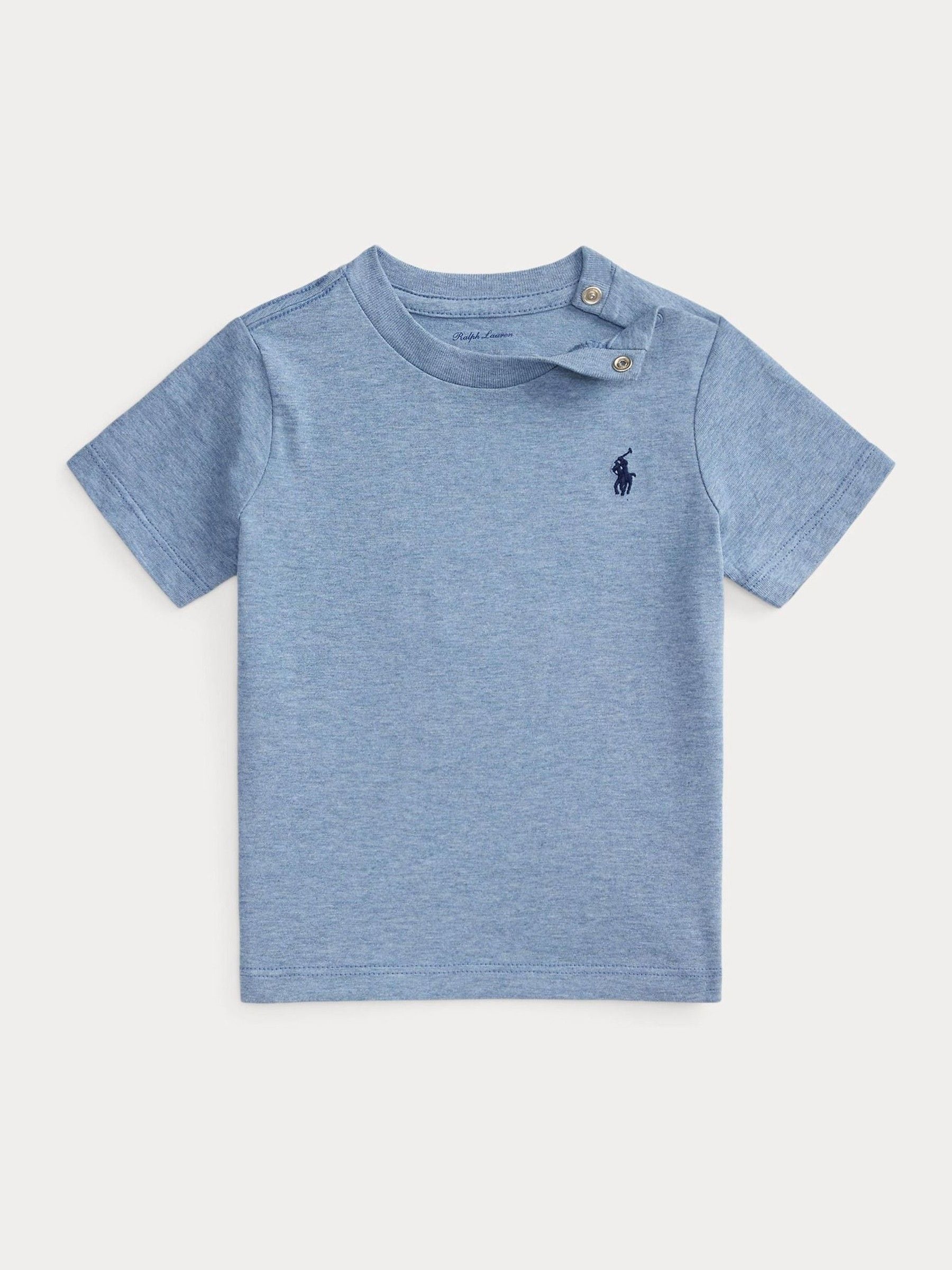 Polo Ralph Lauren Blue Jersey Logo T-Shirt