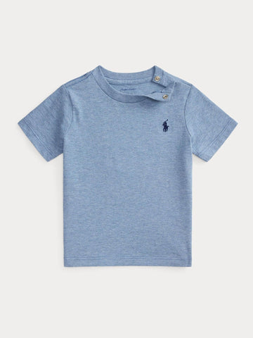 Polo Ralph Lauren Blue Jersey Logo T-Shirt
