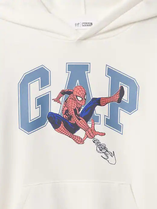 GapKids & #124 Marvel Spider-Man Relaxed Logo Hoodie