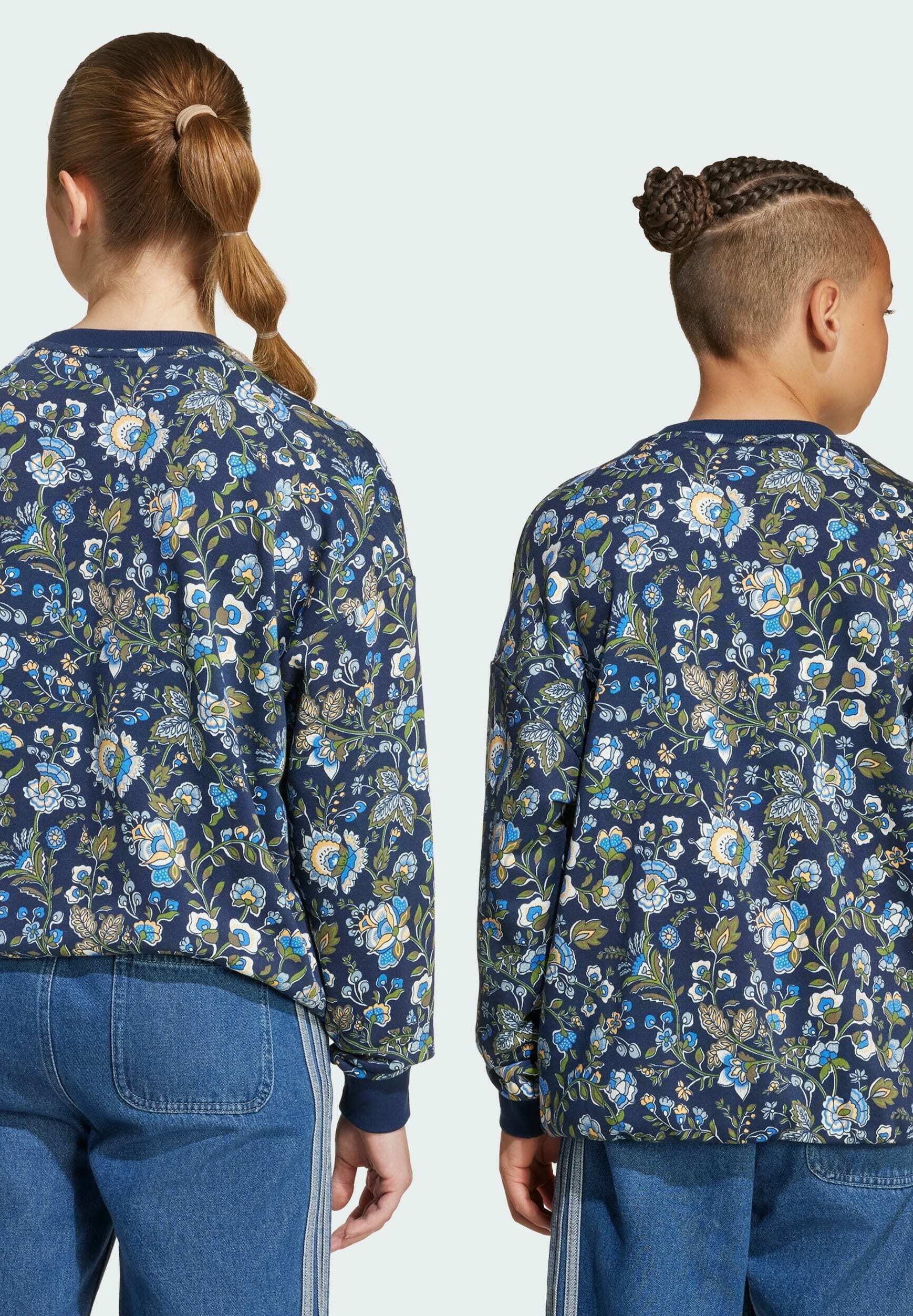 adidas Originals LIBERTY LONDON - Sweatshirt - night indigo multicolor