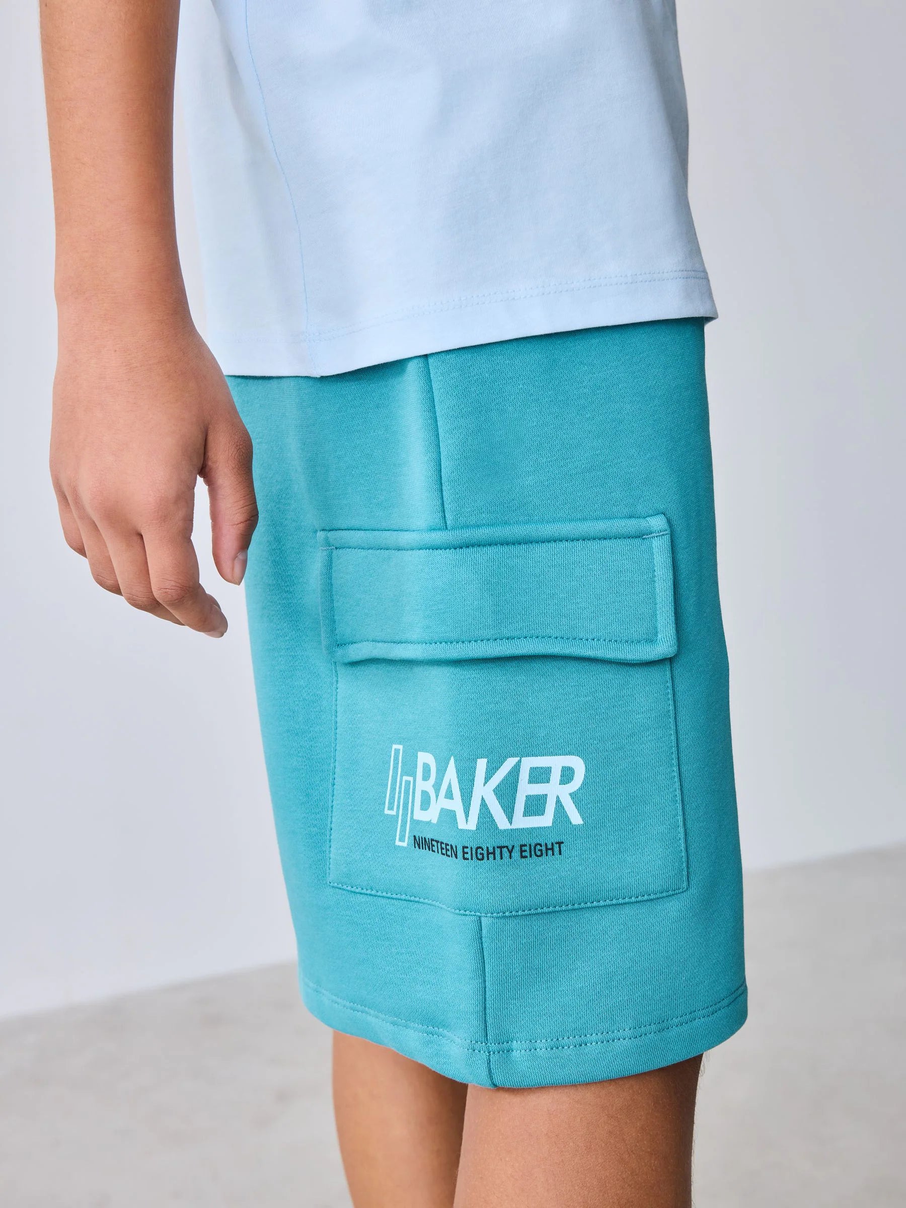 Baker by Ted Baker Oversized Graphic T-Shirt and Shorts Set