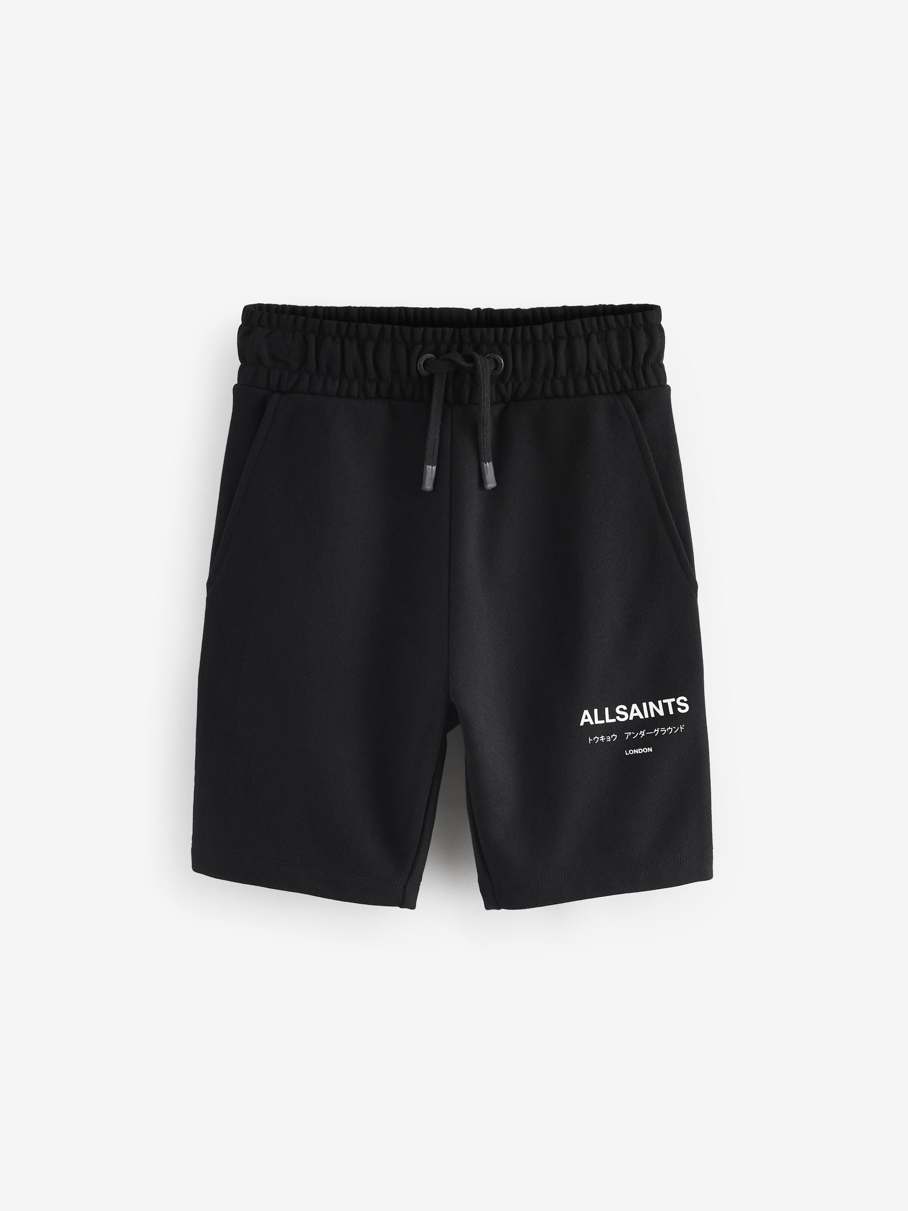 smALLSAINTS Black Underground Sweat Shorts
