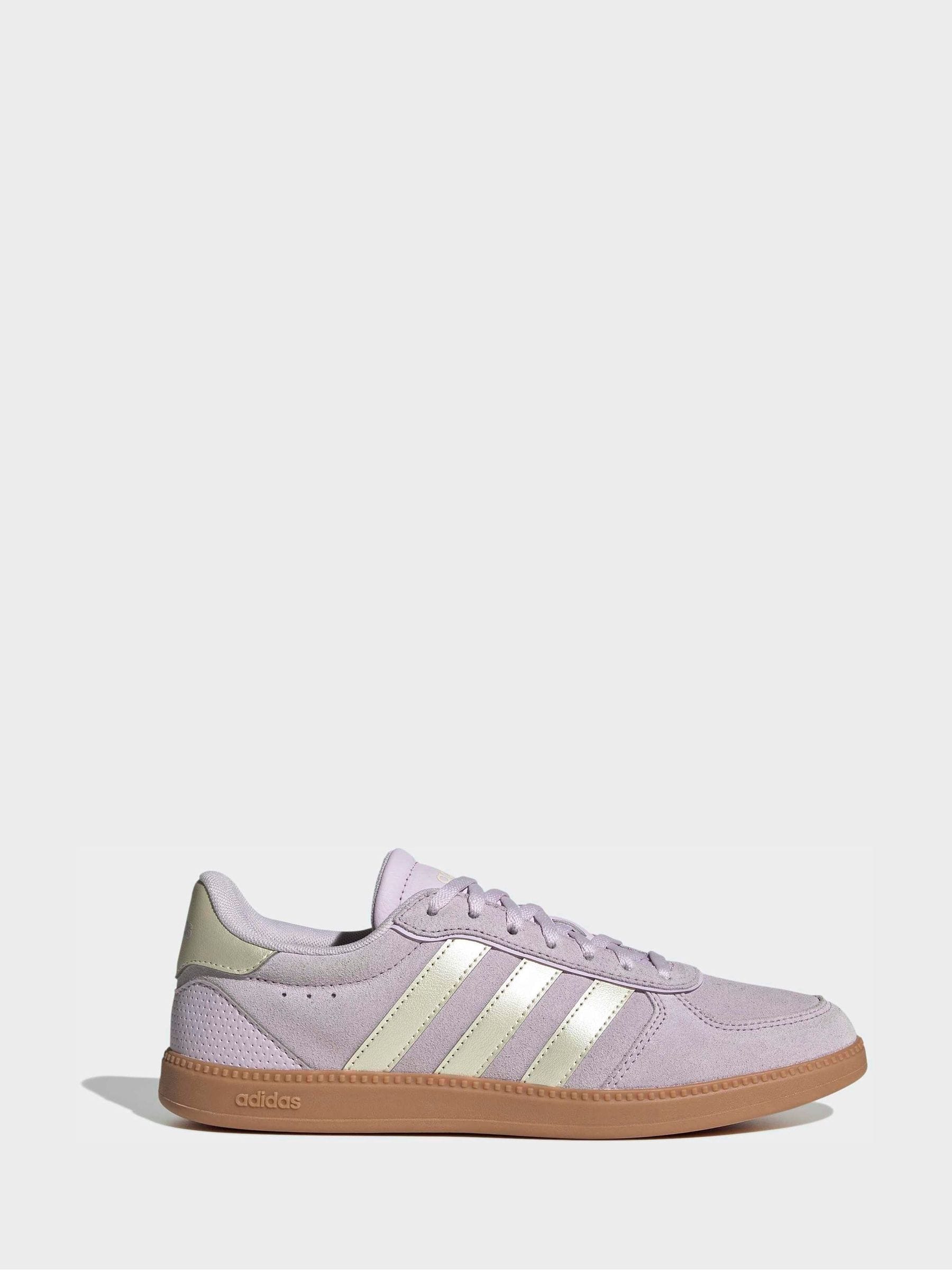adidas Purple Breaknet Sleek Trainers