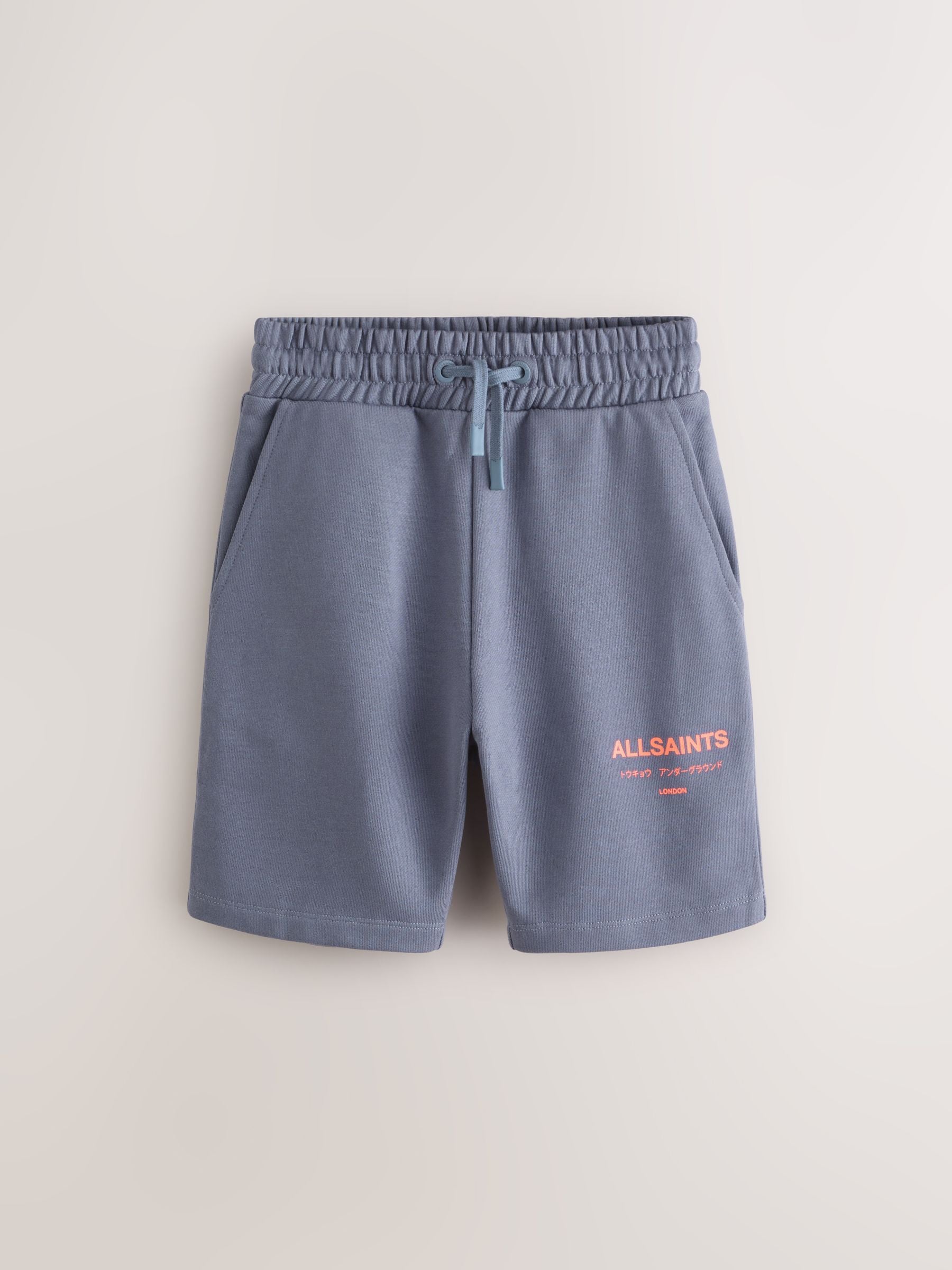 smALLSAINTS Mid Blue Underground Sweat Shorts