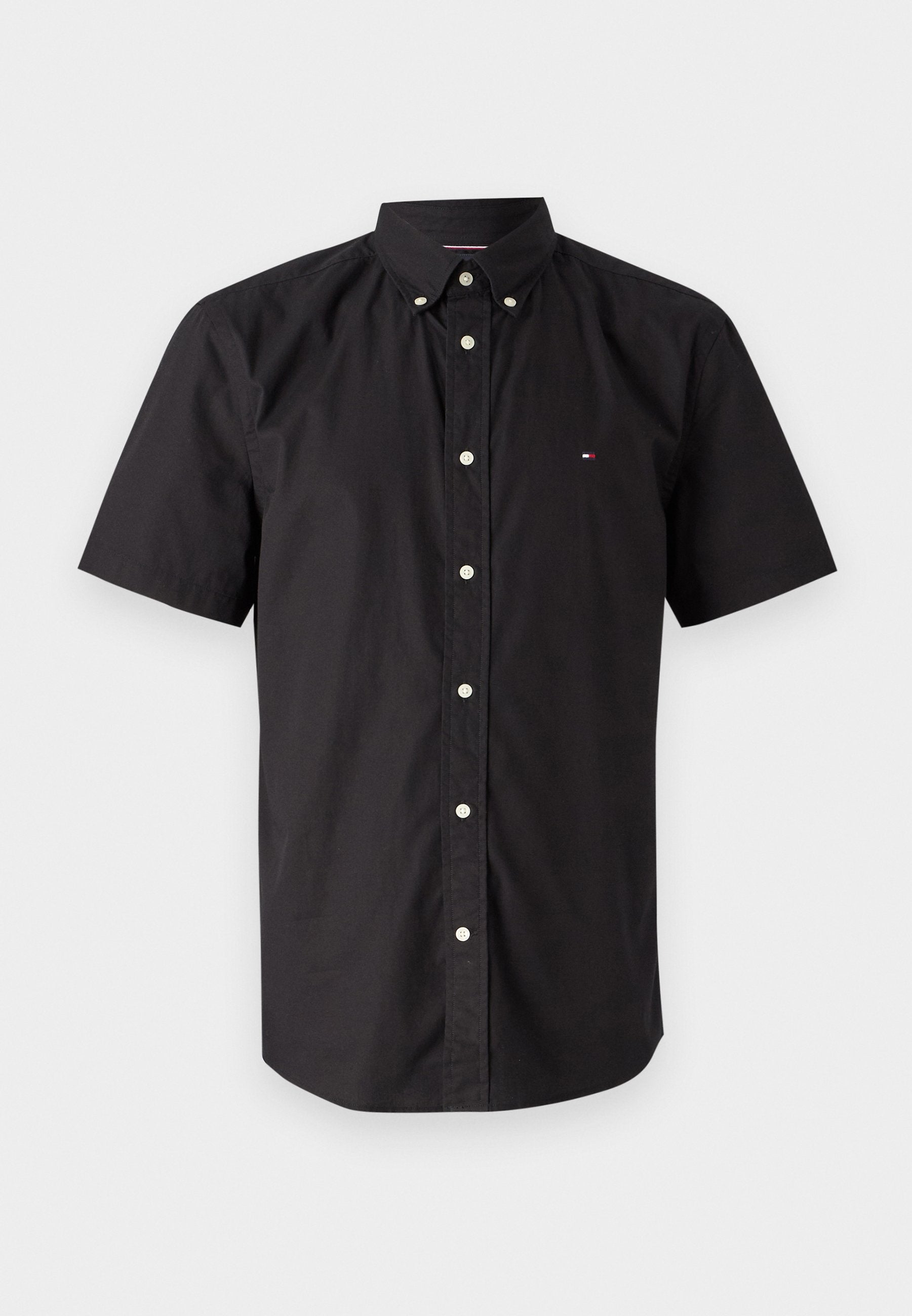 Tommy Hilfiger FLEX POPLIN SOLID - Shirt - black
