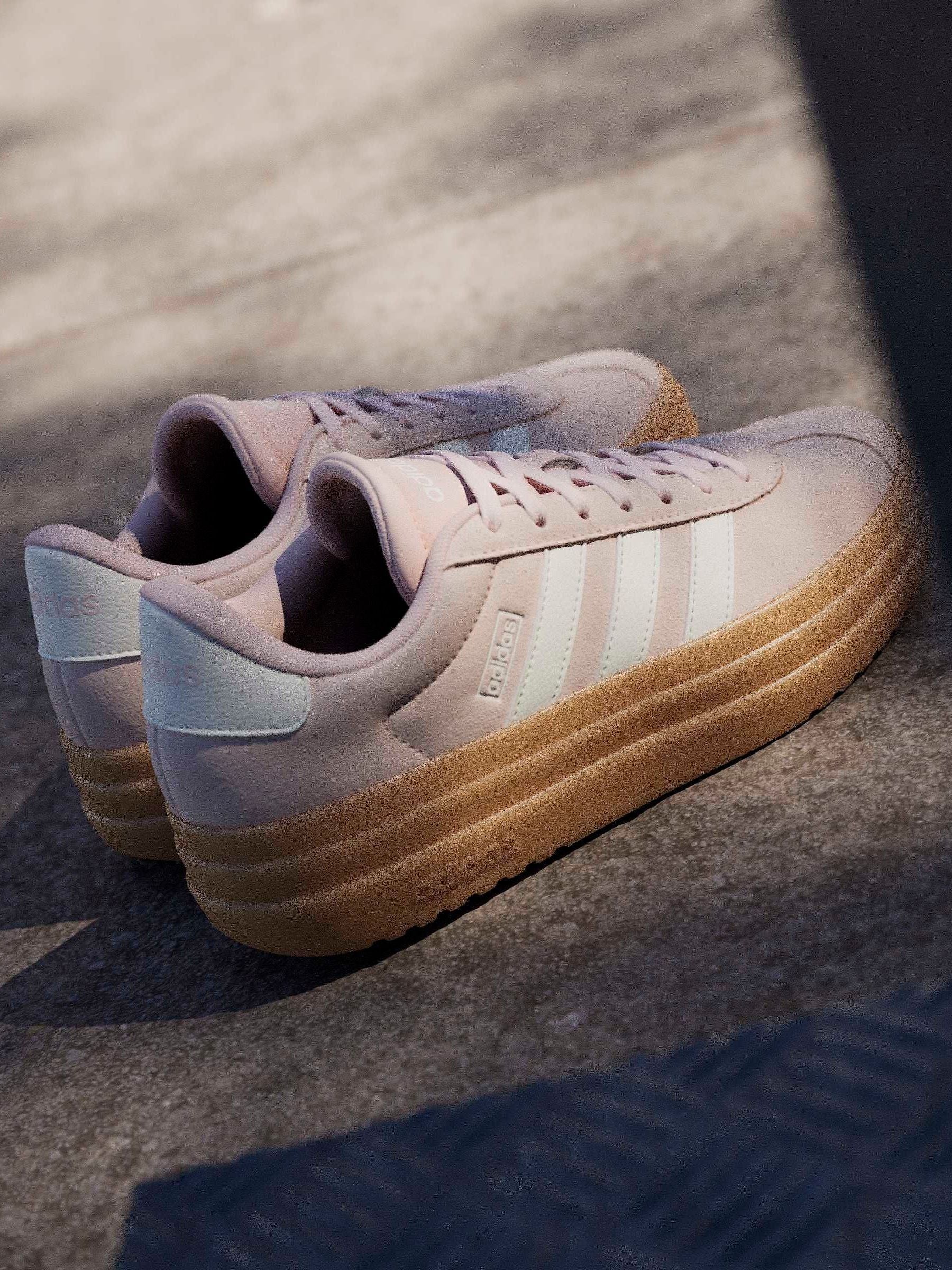 adidas Light Pink VL Court Bold Trainers