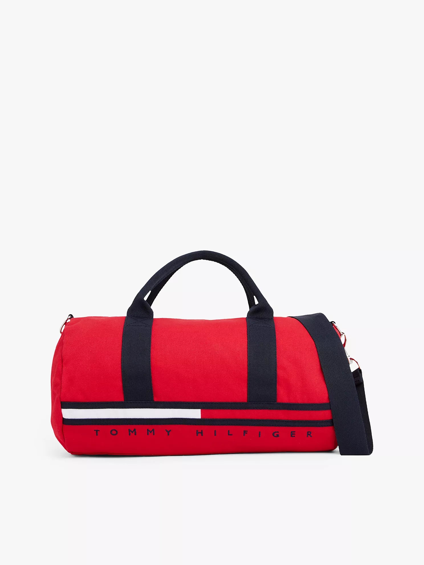 Kids' Flag Stripe Logo Duffle Bag Tommy Hilfiger