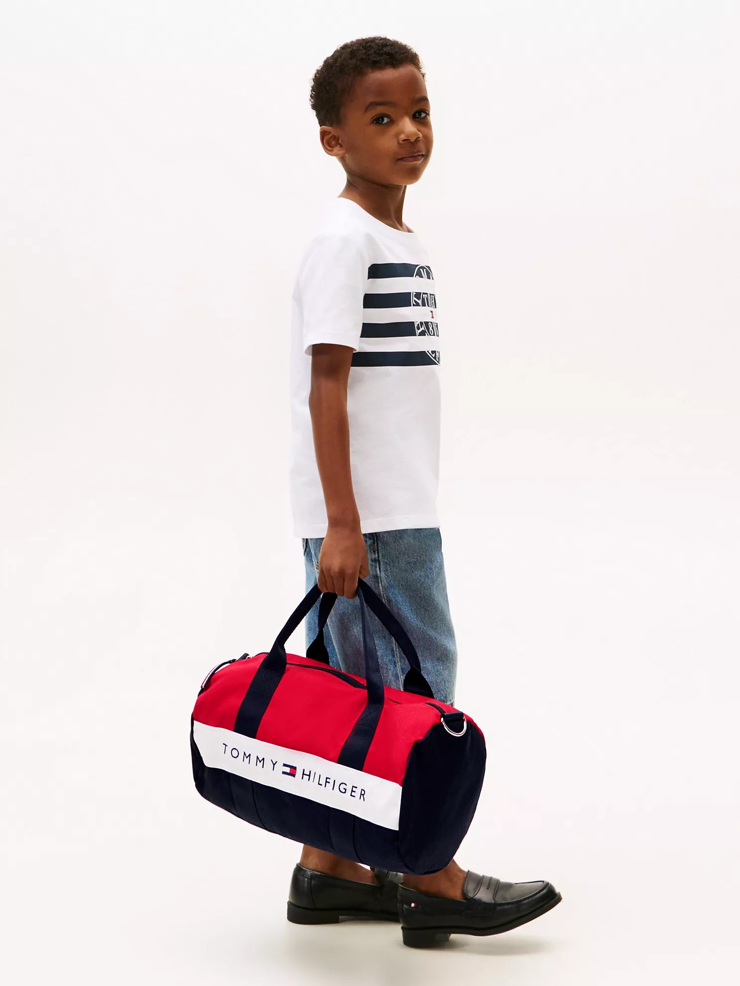 Kids' Canvas Duffle Bag Tommy Hilfiger