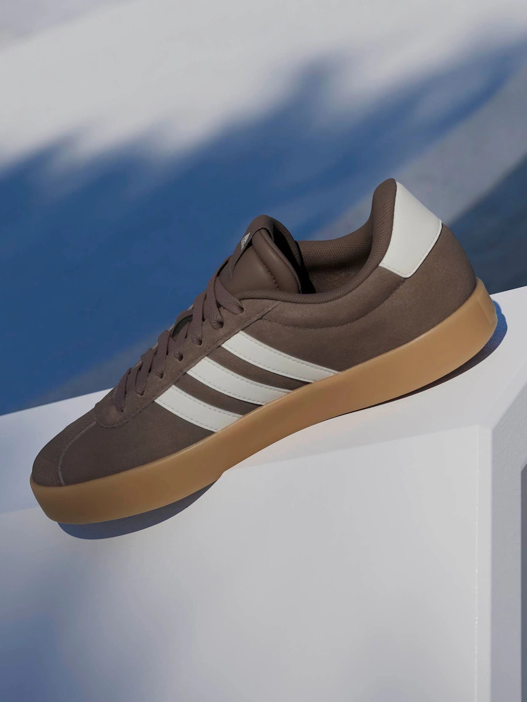 adidas Chocolate Brown VL Court 3.0 Trainers
