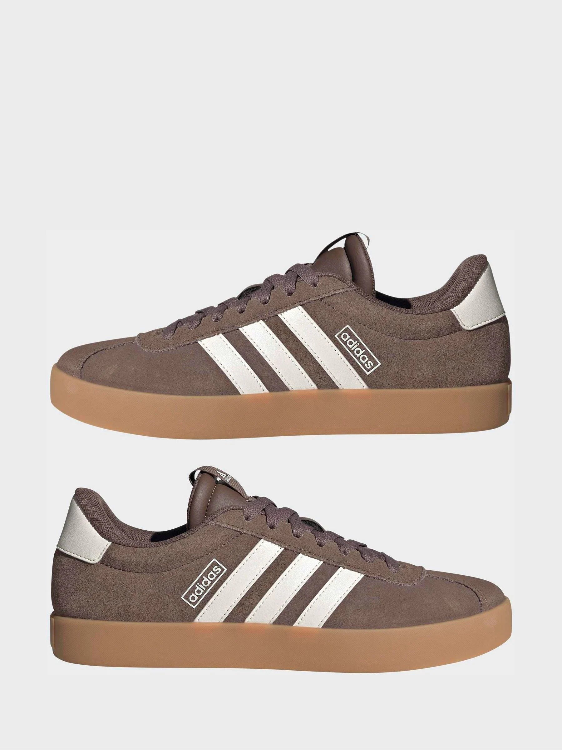 adidas Chocolate Brown VL Court 3.0 Trainers