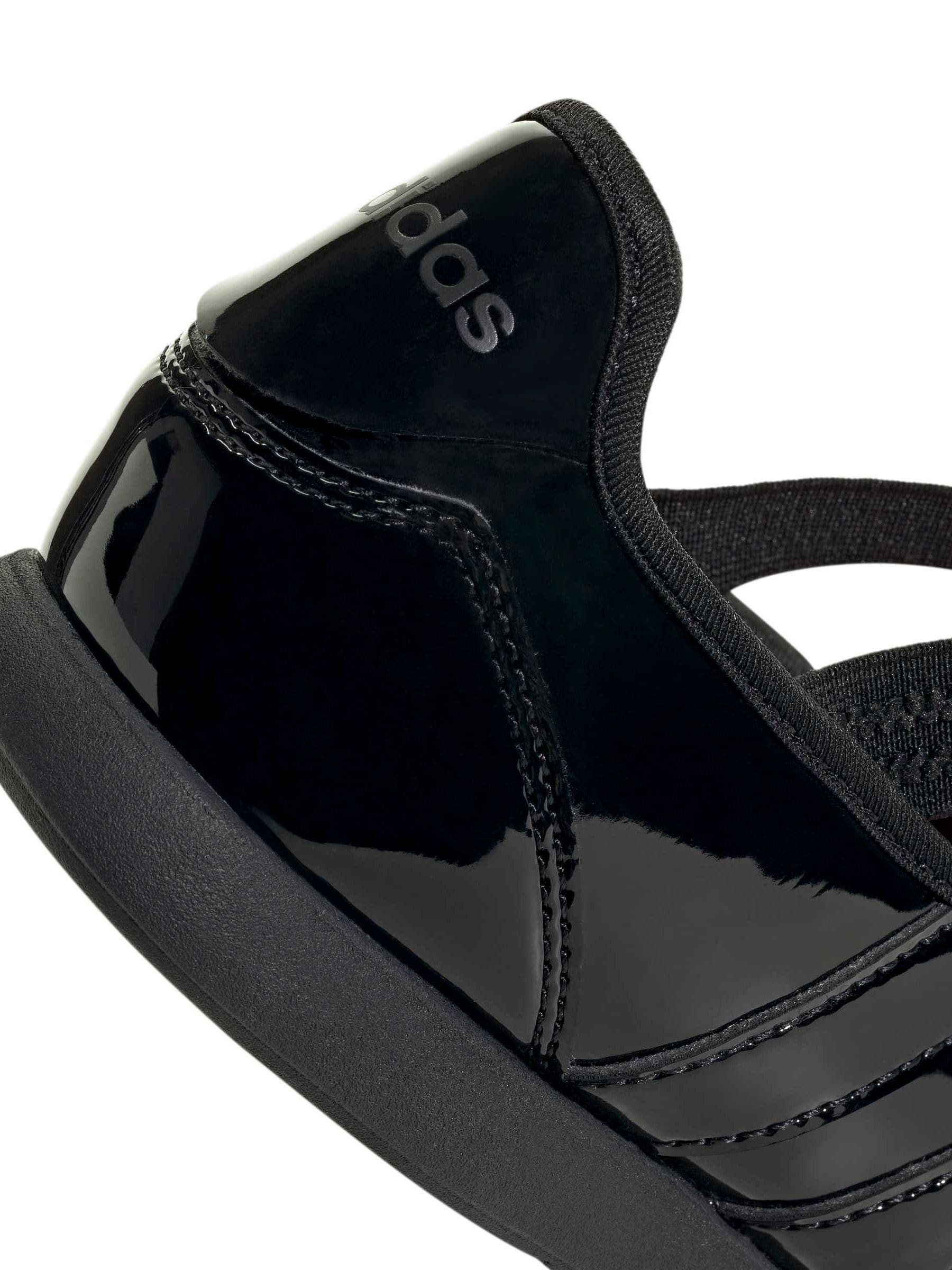 adidas Black Patent Barreda Mary Jane Junior Trainers