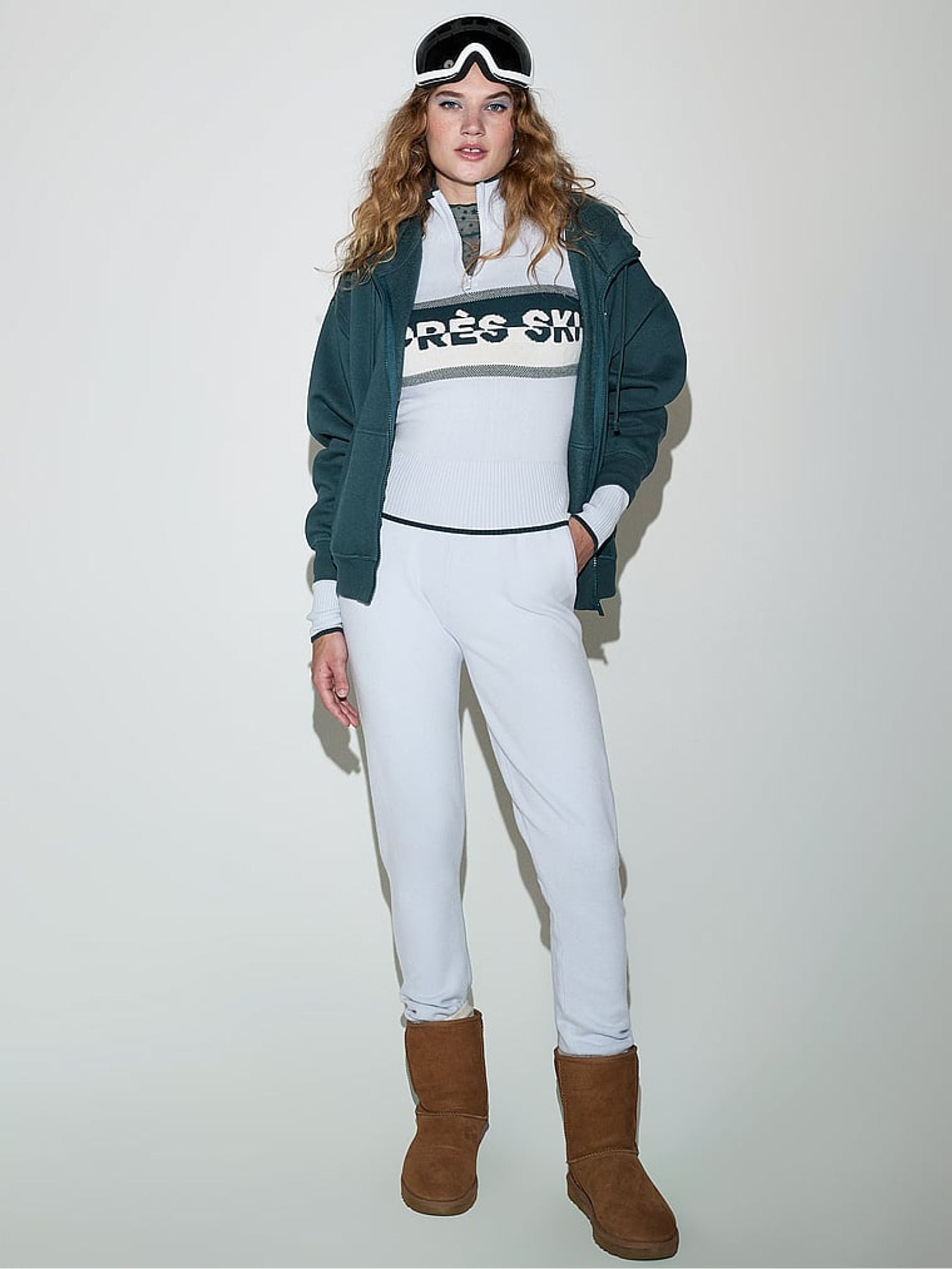 Deep Forest Green Zip Up Fleece Hoodie