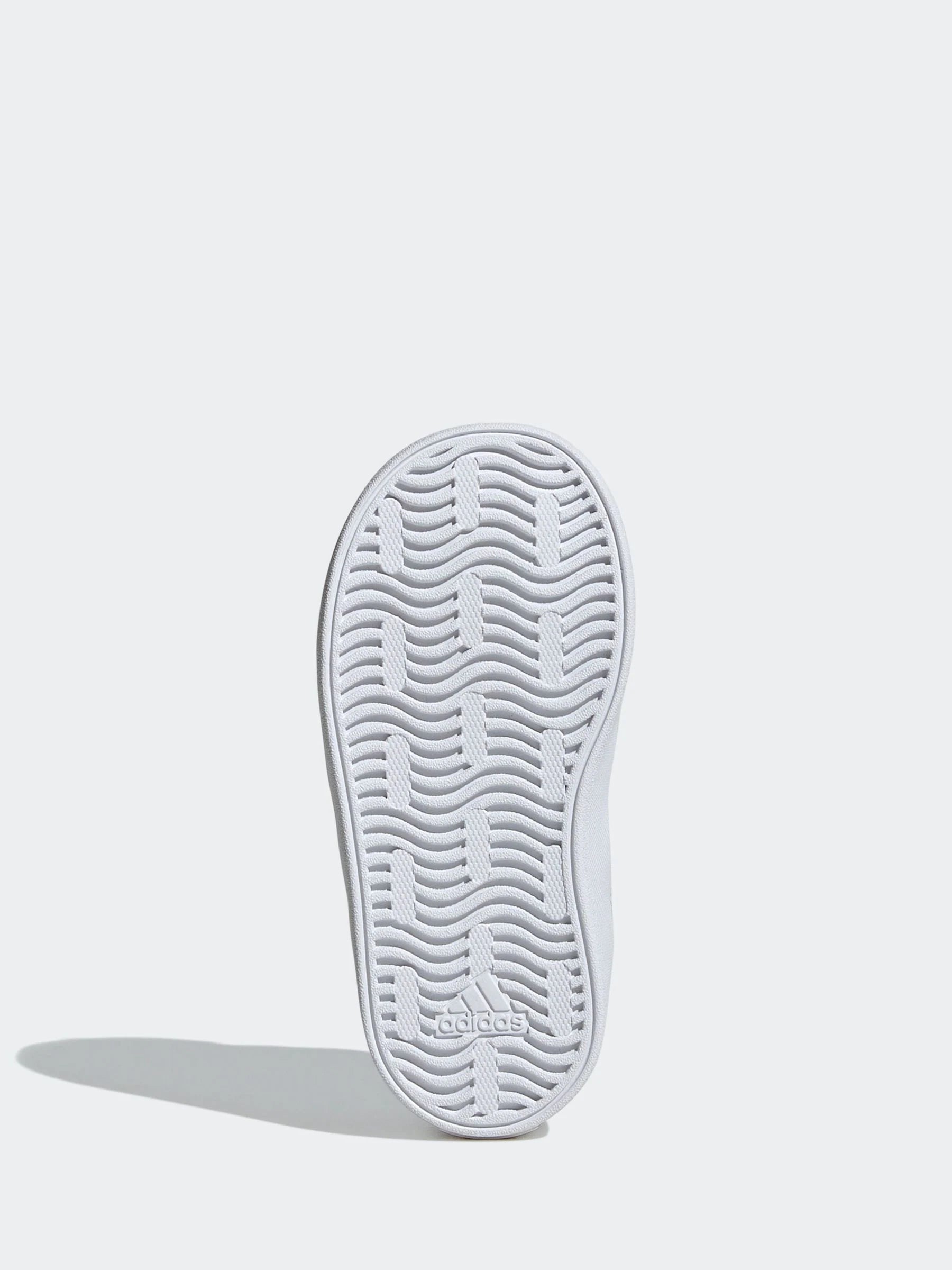 adidas Black VL Court 3.0 Hook and Loop Infant Trainers