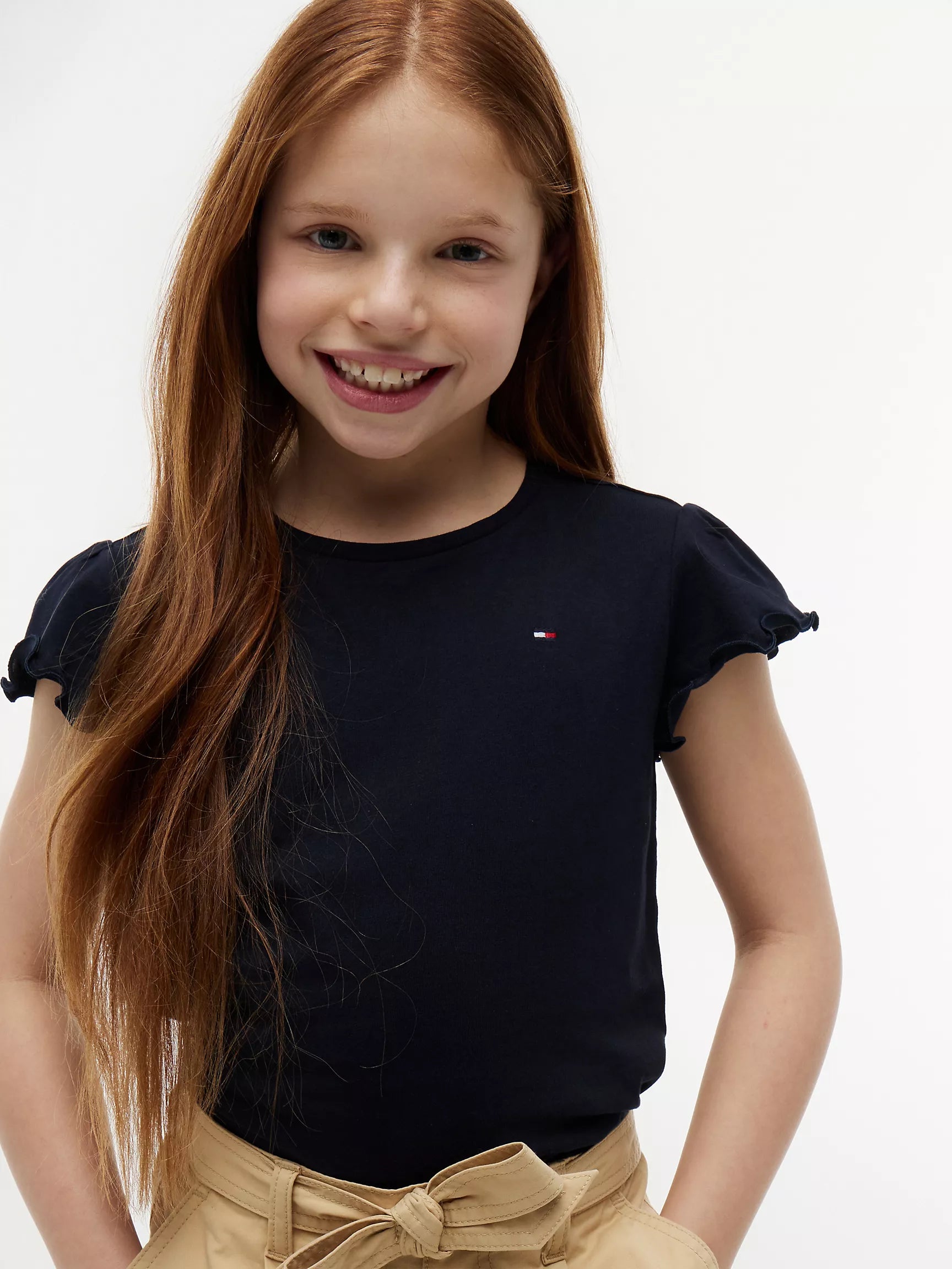 Kids' Lettuce-Trim Sleeve T-Shirt