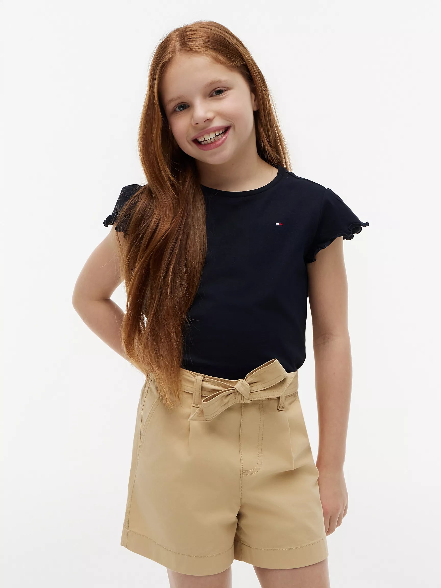 Kids' Lettuce-Trim Sleeve T-Shirt