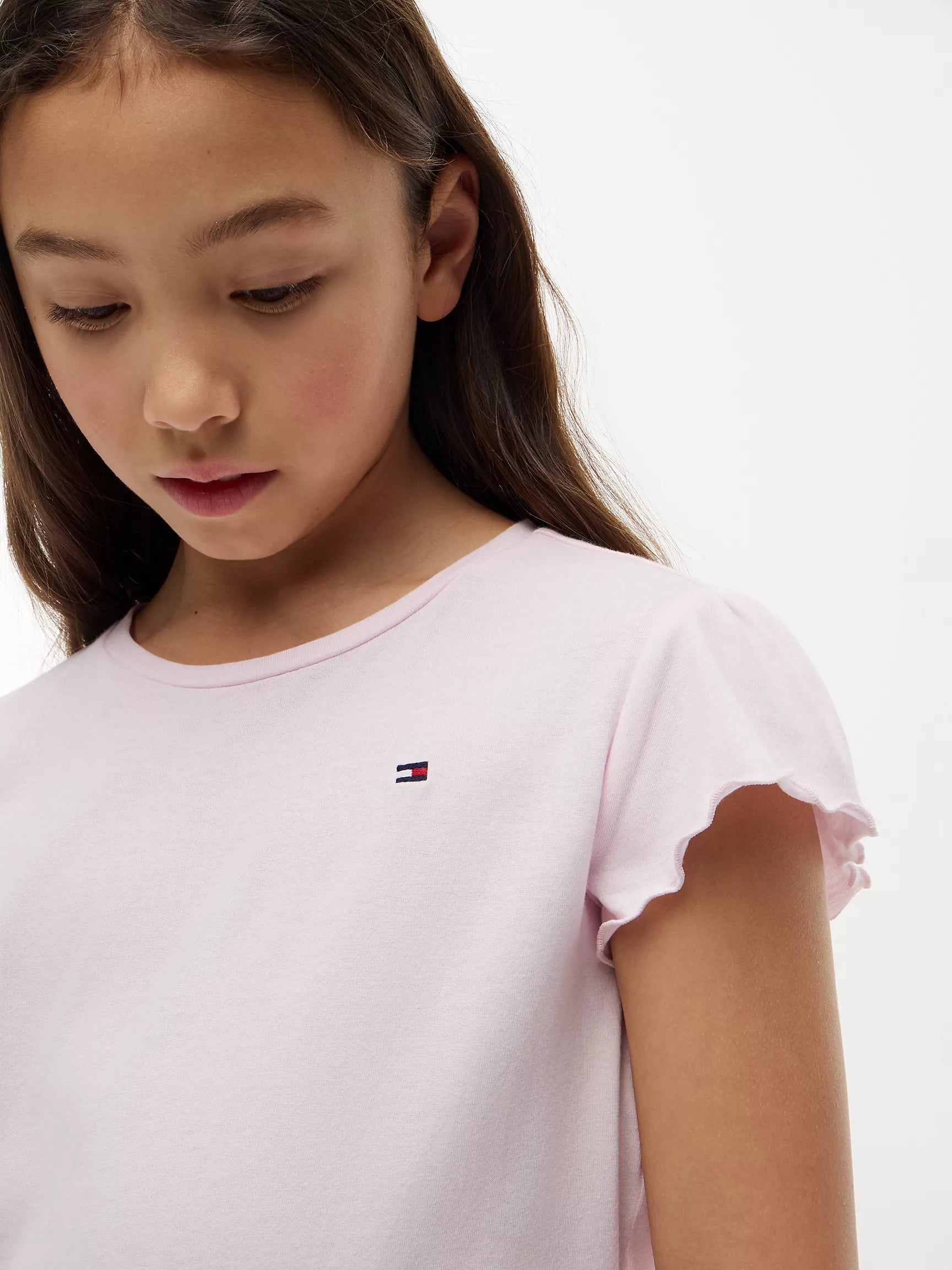 Kids' Lettuce-Trim Sleeve T-Shirt