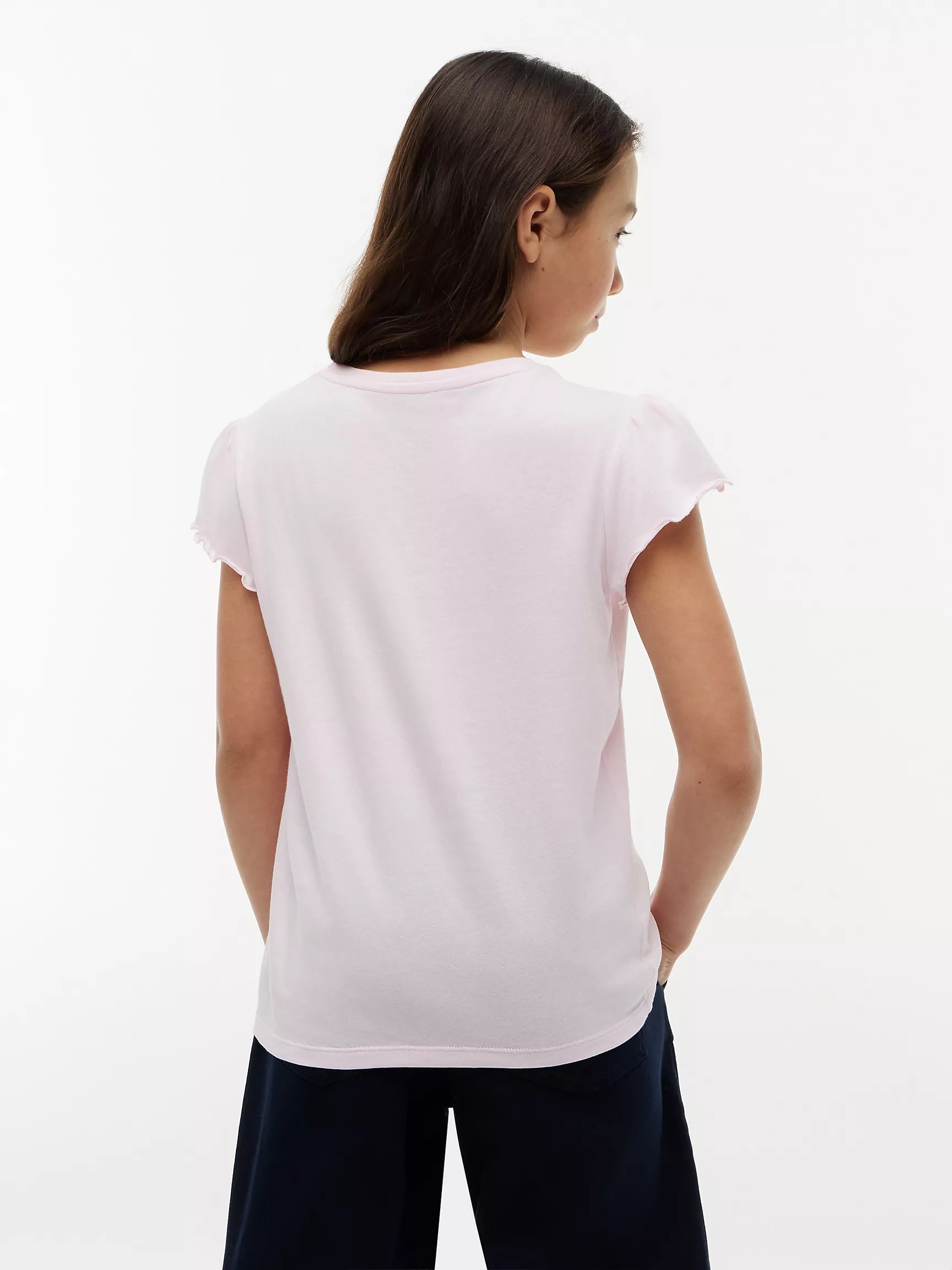Kids' Lettuce-Trim Sleeve T-Shirt