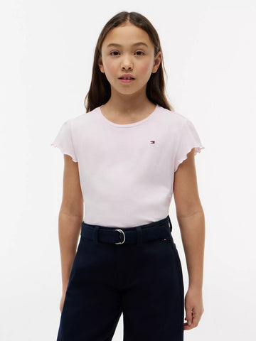 Kids' Lettuce-Trim Sleeve T-Shirt