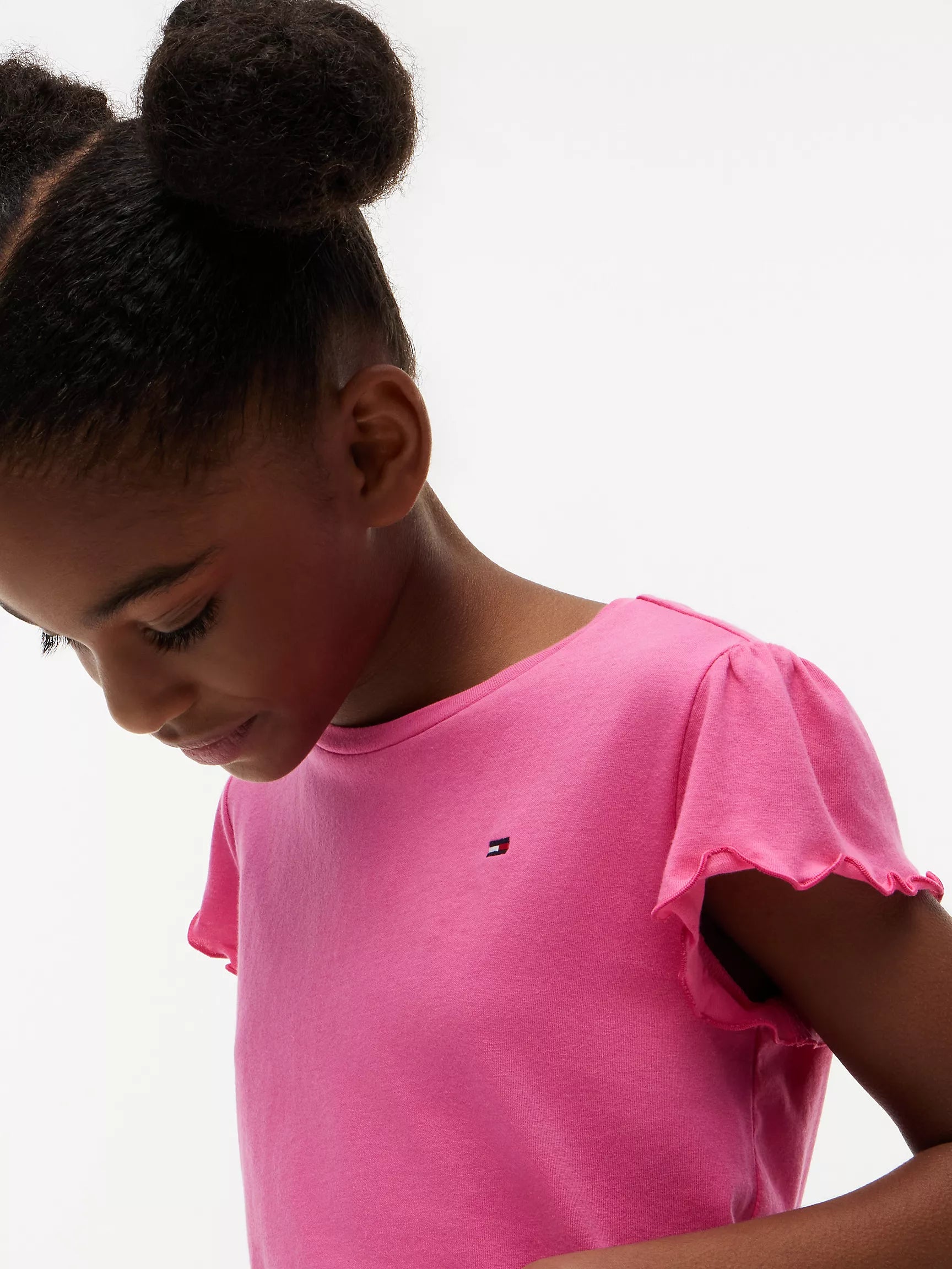Kids' Lettuce-Trim Sleeve T-Shirt