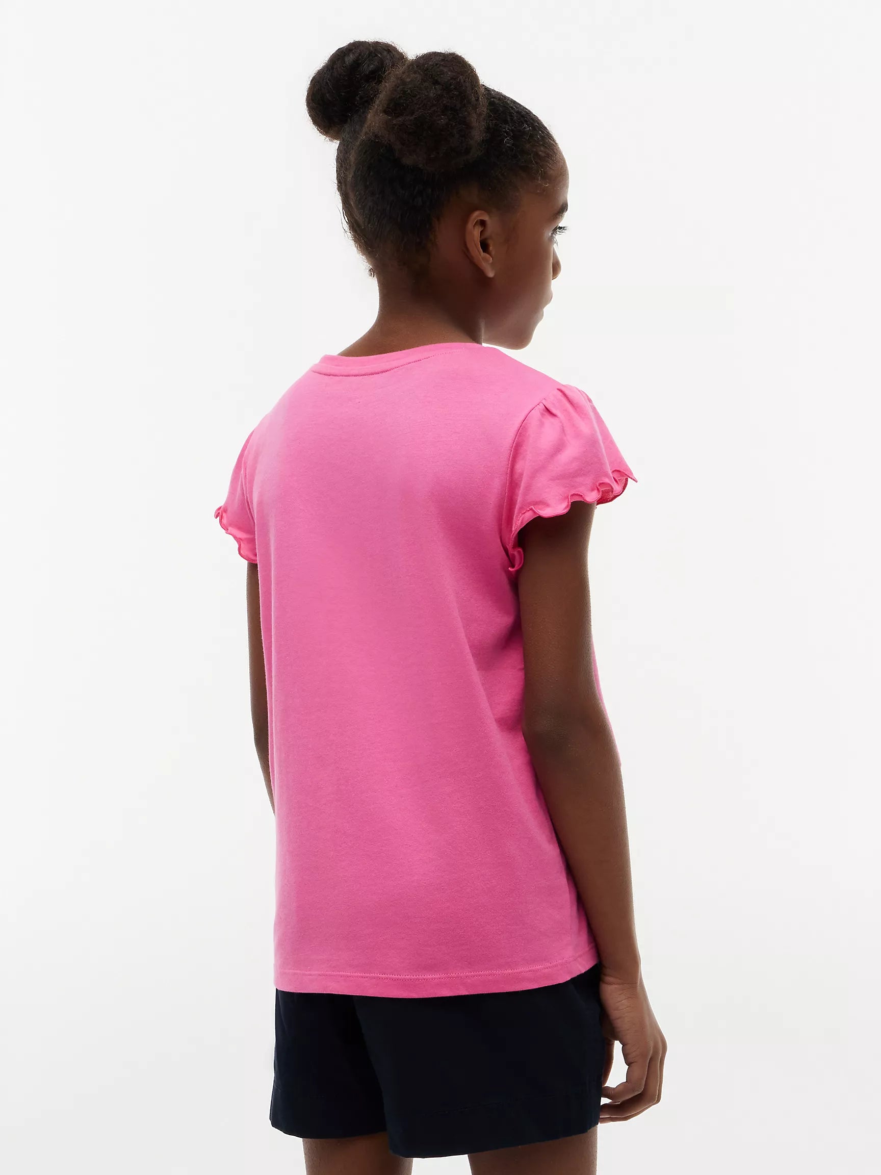 Kids' Lettuce-Trim Sleeve T-Shirt