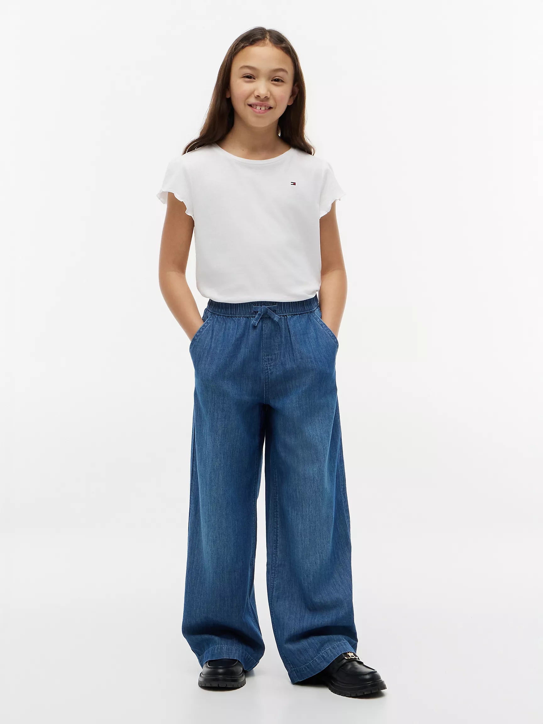 Kids' Lettuce-Trim Sleeve T-Shirt