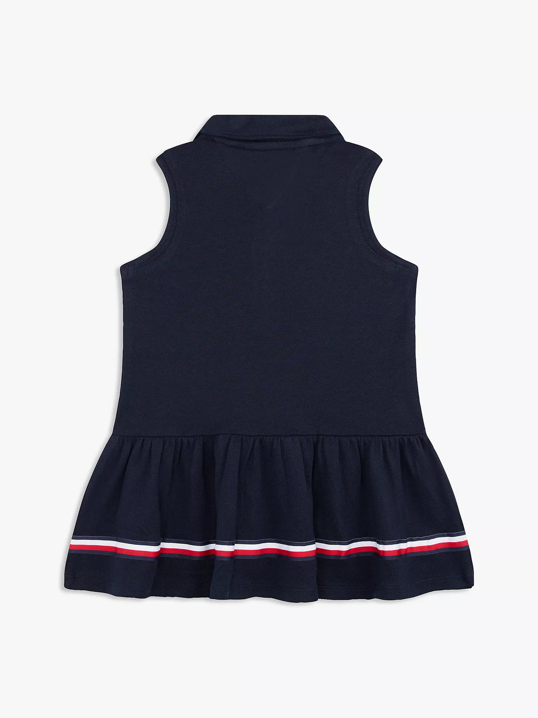 Girls Babies' Sleeveless Stretch Polo Dress Tommy Hilfiger