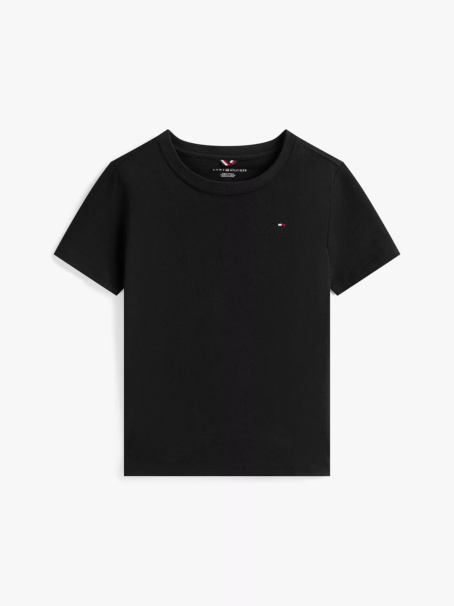 Tommy Hilfiger Kids' Everyday Crewneck Cotton Short Sleeve T-Shirt