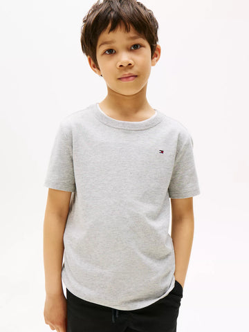 Tommy Hilfiger Kids Everyday Crewneck Regenerative Cotton T-Shirt