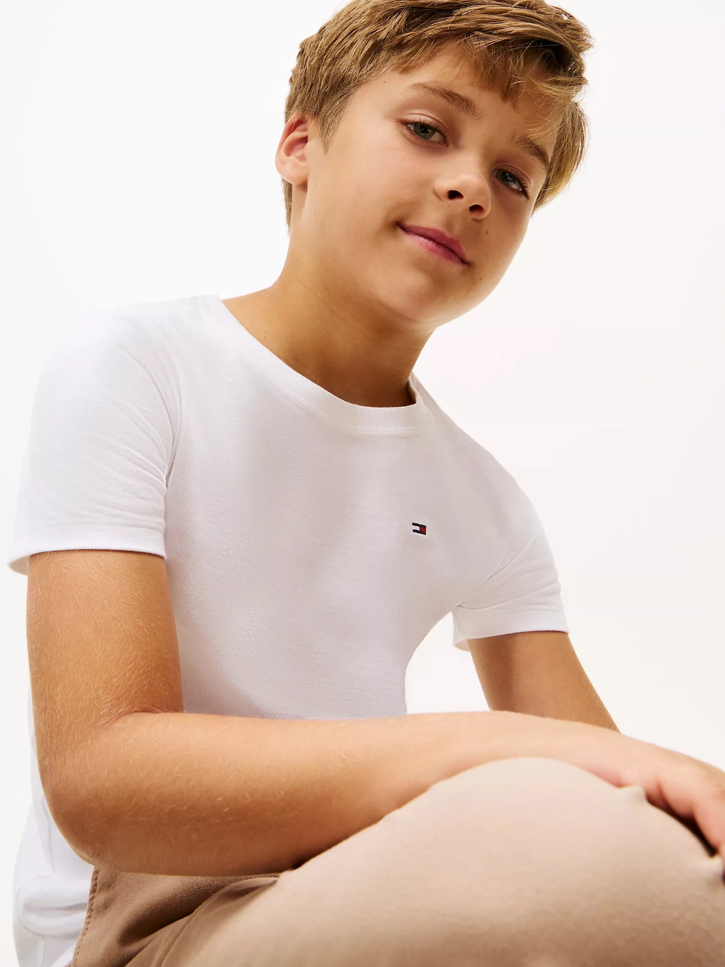 Kids' Essential Everyday Crewneck T-Shirt Sz 6-7