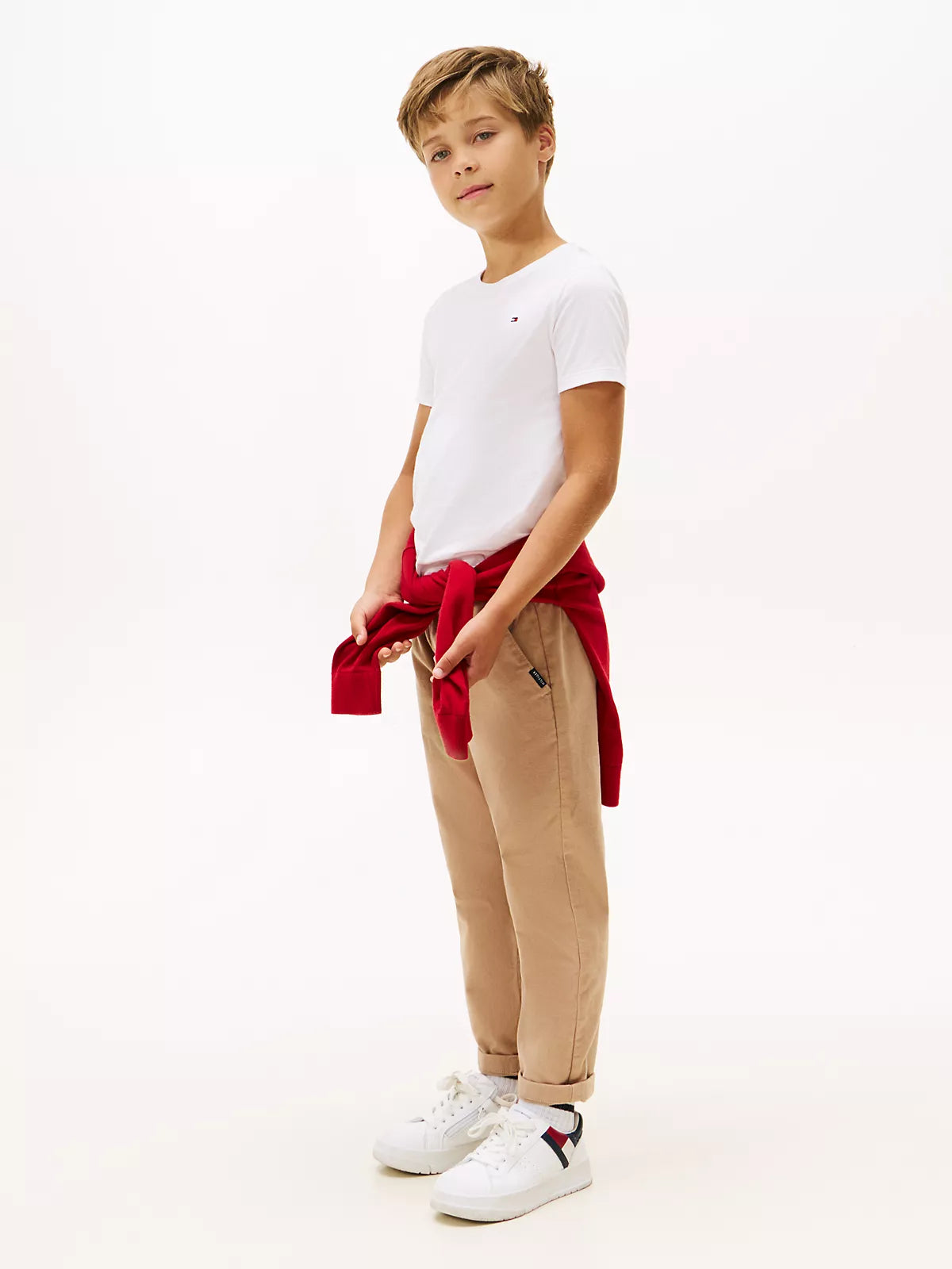 Kids' Essential Everyday Crewneck T-Shirt Sz 6-7