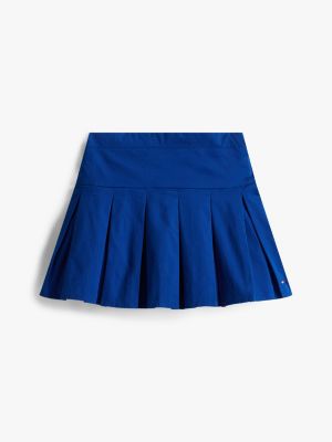 Kids' Solid Pleated Skirt