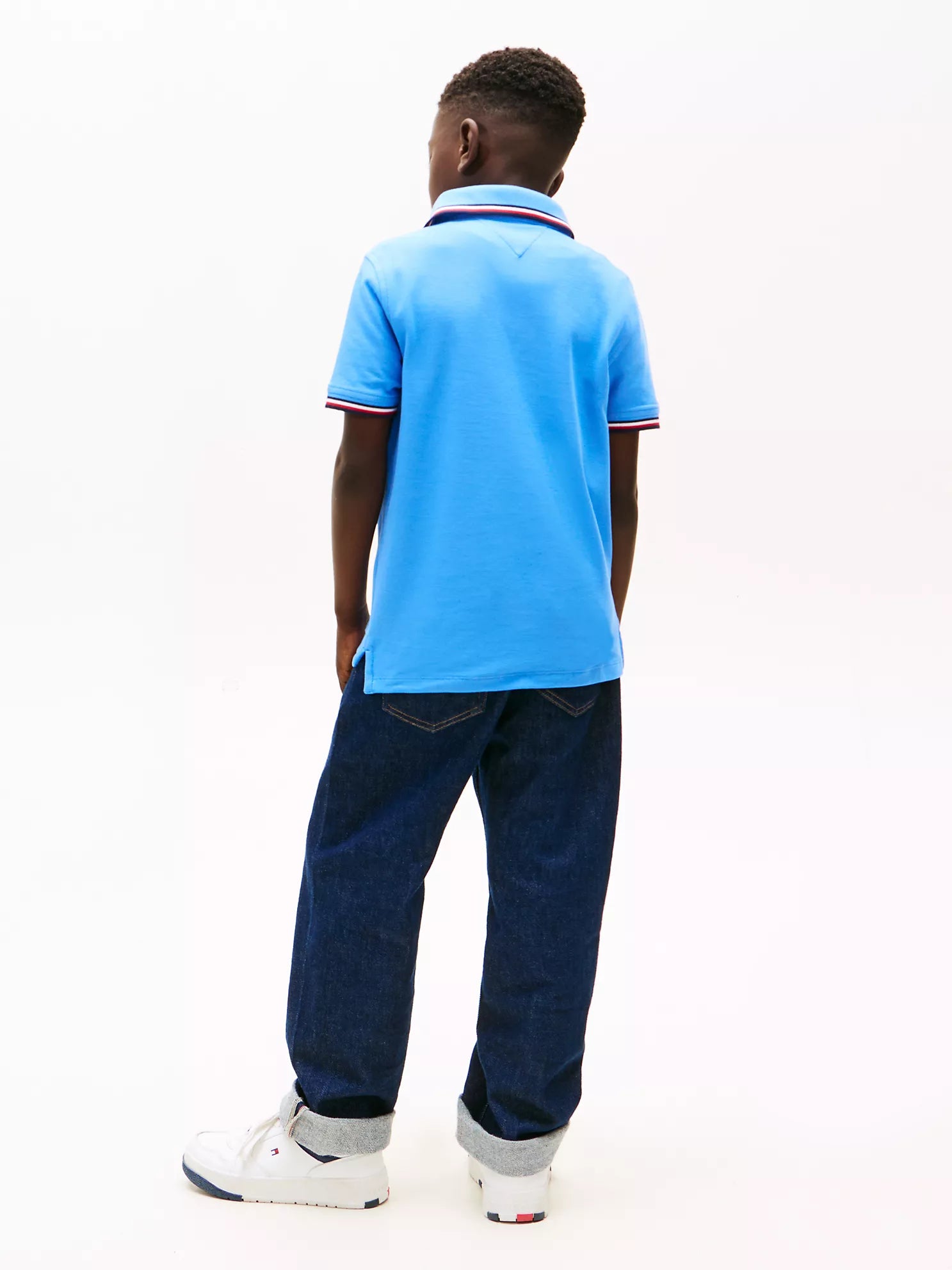 Boys Tommy Hilfiger Quick Dry Wicking Performance Polo Shirt