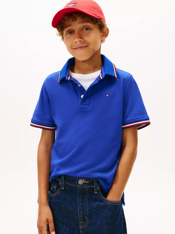 Kids Tommy Hilfiger Quick Dry Moisture Wicking Polo Shirt