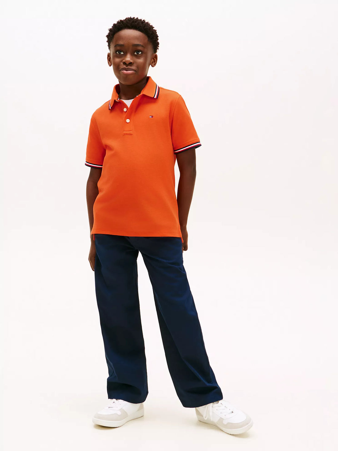 Boys Moisture Wicking Pique Polo Shirt Sz 12-14