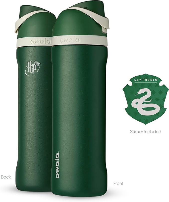 Owala Harry Potter FreeSip Insulated Stainless Steel Water Bottle - Slytherin