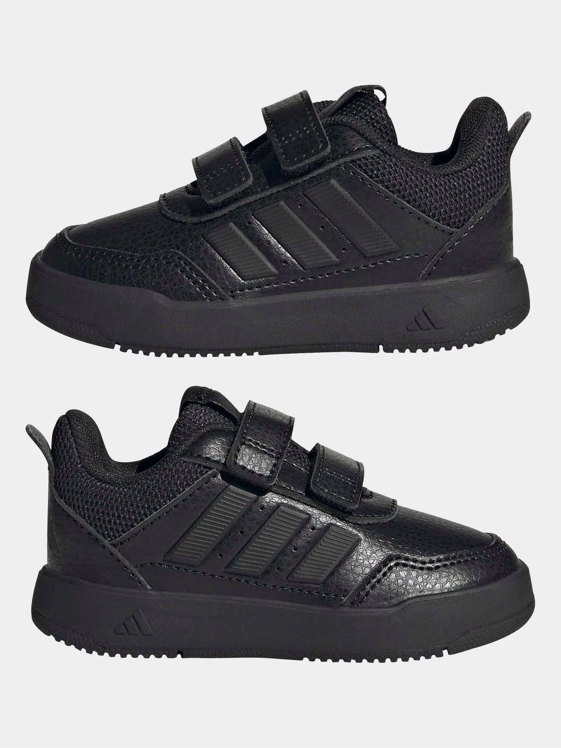 adidas Black Hook and Loop Tensaur Sport 3.0 Infant Trainers