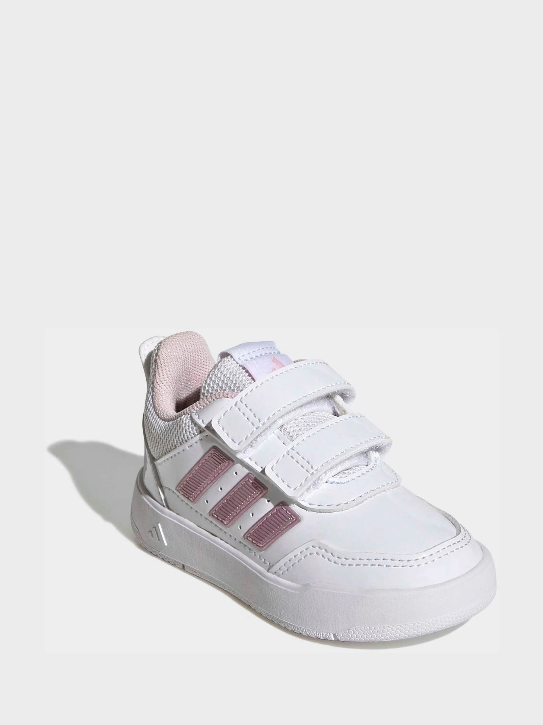 adidas Pink/White Hook and Loop Tensaur Sport 3.0 Infant Trainers
