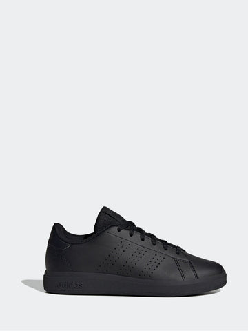 adidas Black Advantage Base 2.0 Lace Junior Trainers