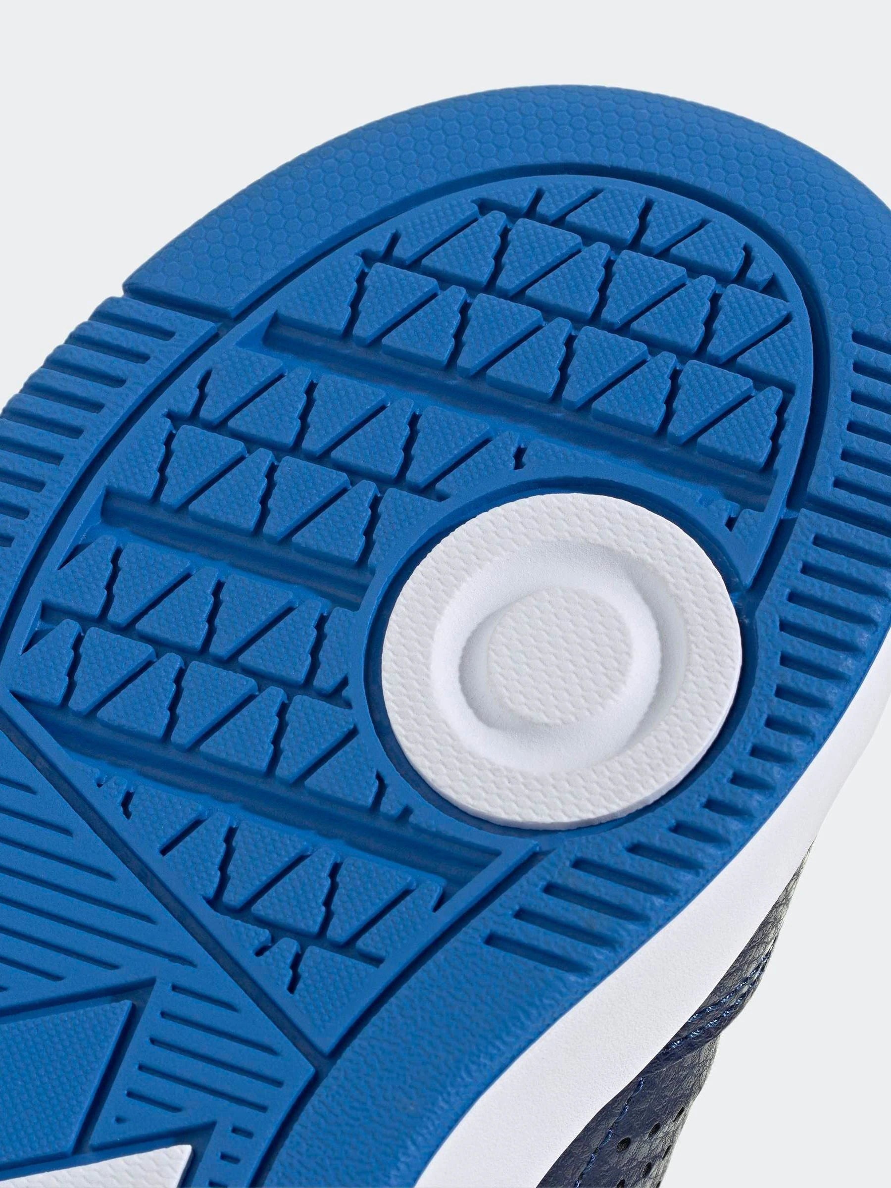 adidas Dark Blue/White Hook and Loop Tensaur Sport 3.0 Junior Trainers