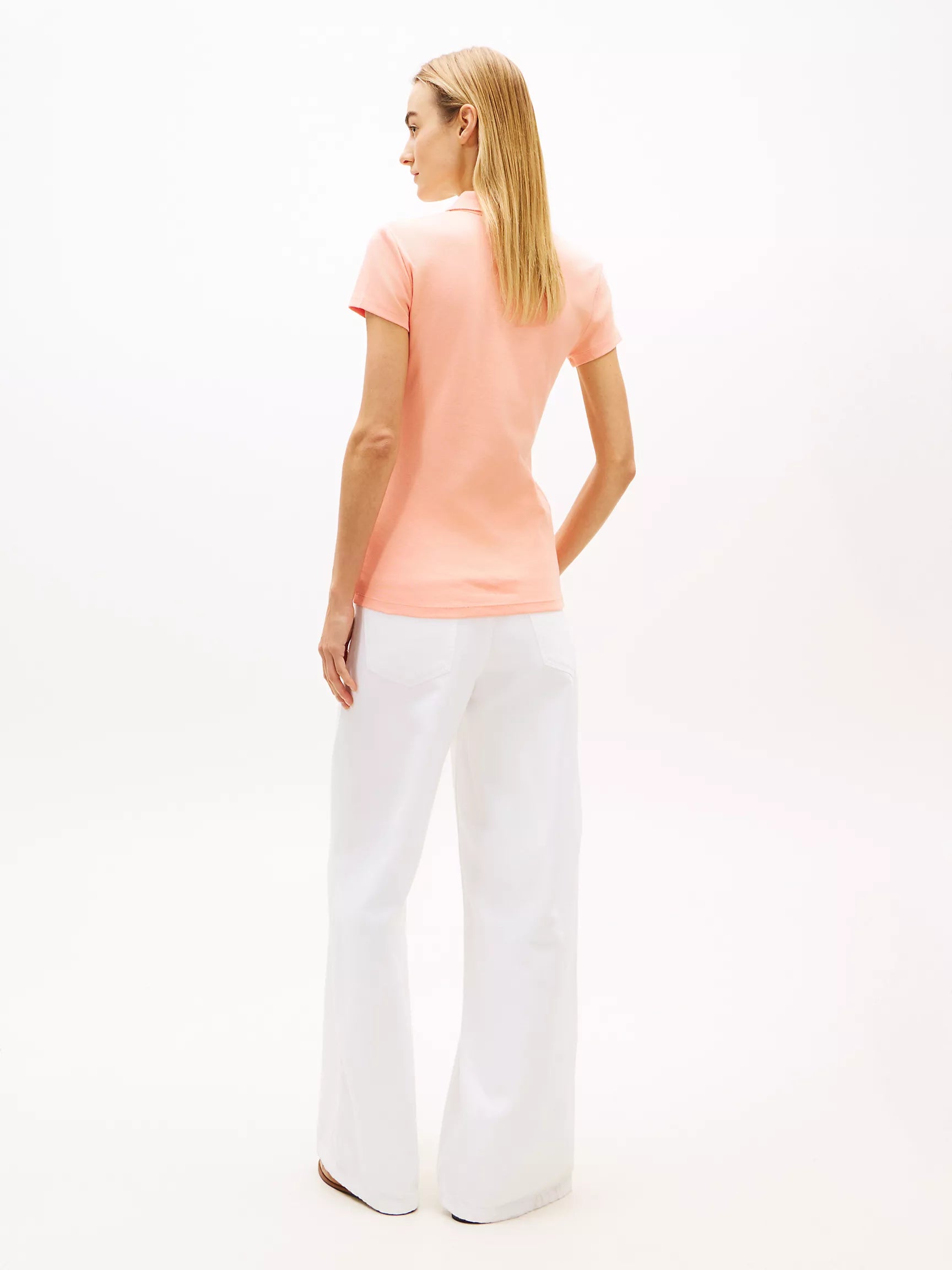 Slim Fit Zip Polo