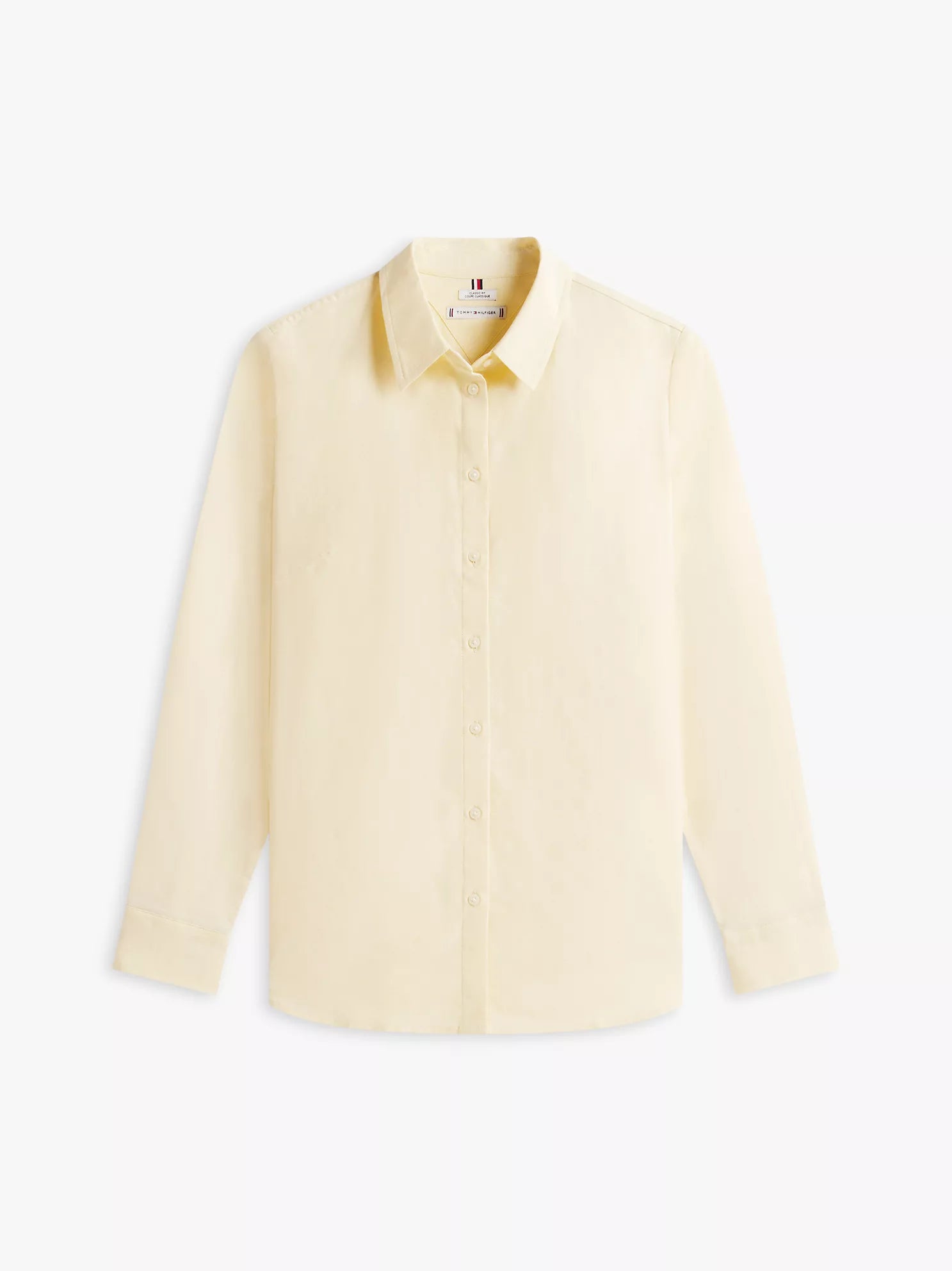 woman Regular Fit Stretch Oxford Shirt Tommy Hilfiger